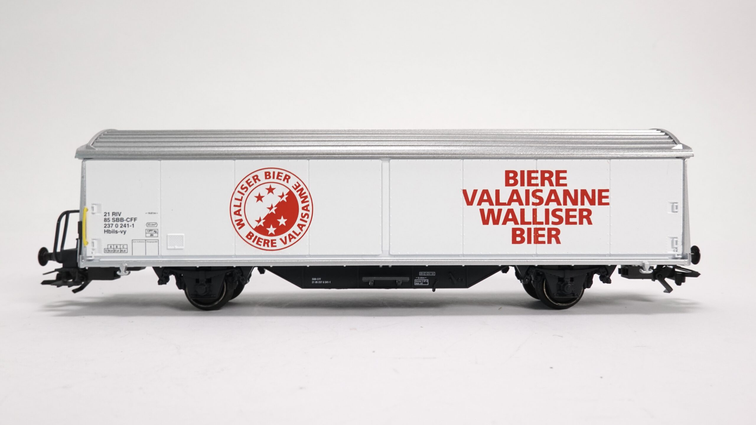 Märklin 4735.932 H0 SBB Güterwagen Hbis Walliser Bier 1 Märklin 4735.932 H0 SBB Güterwagen Hbis Walliser Bier
