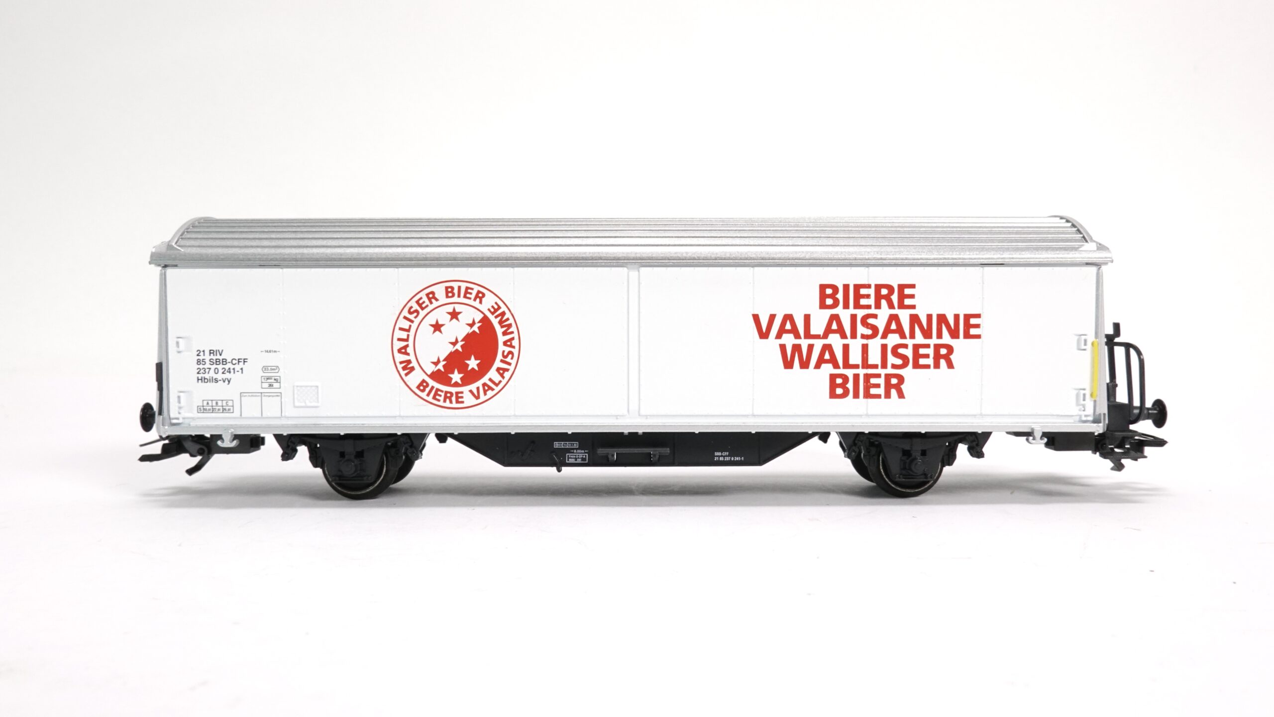 Märklin 4735.932 H0 SBB Güterwagen Hbis Walliser Bier 4 Märklin 4735.932 H0 SBB Güterwagen Hbis Walliser Bier – Bild 4