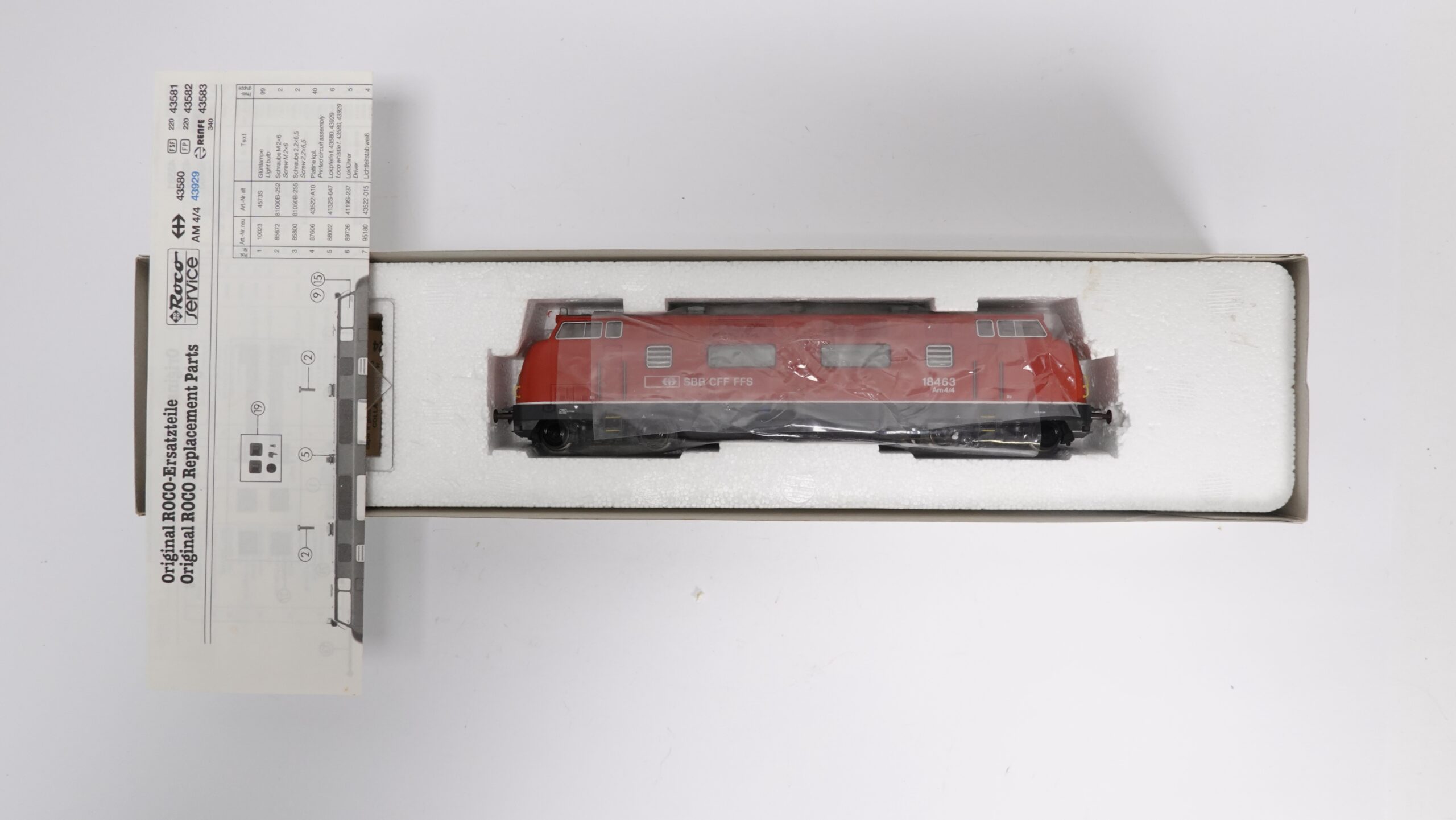 Roco 43580 H0 SBB Am 4/4 | 1726 / defekt 9 Roco 43580 H0 SBB Am 4/4 | 1726 / defekt – Bild 9