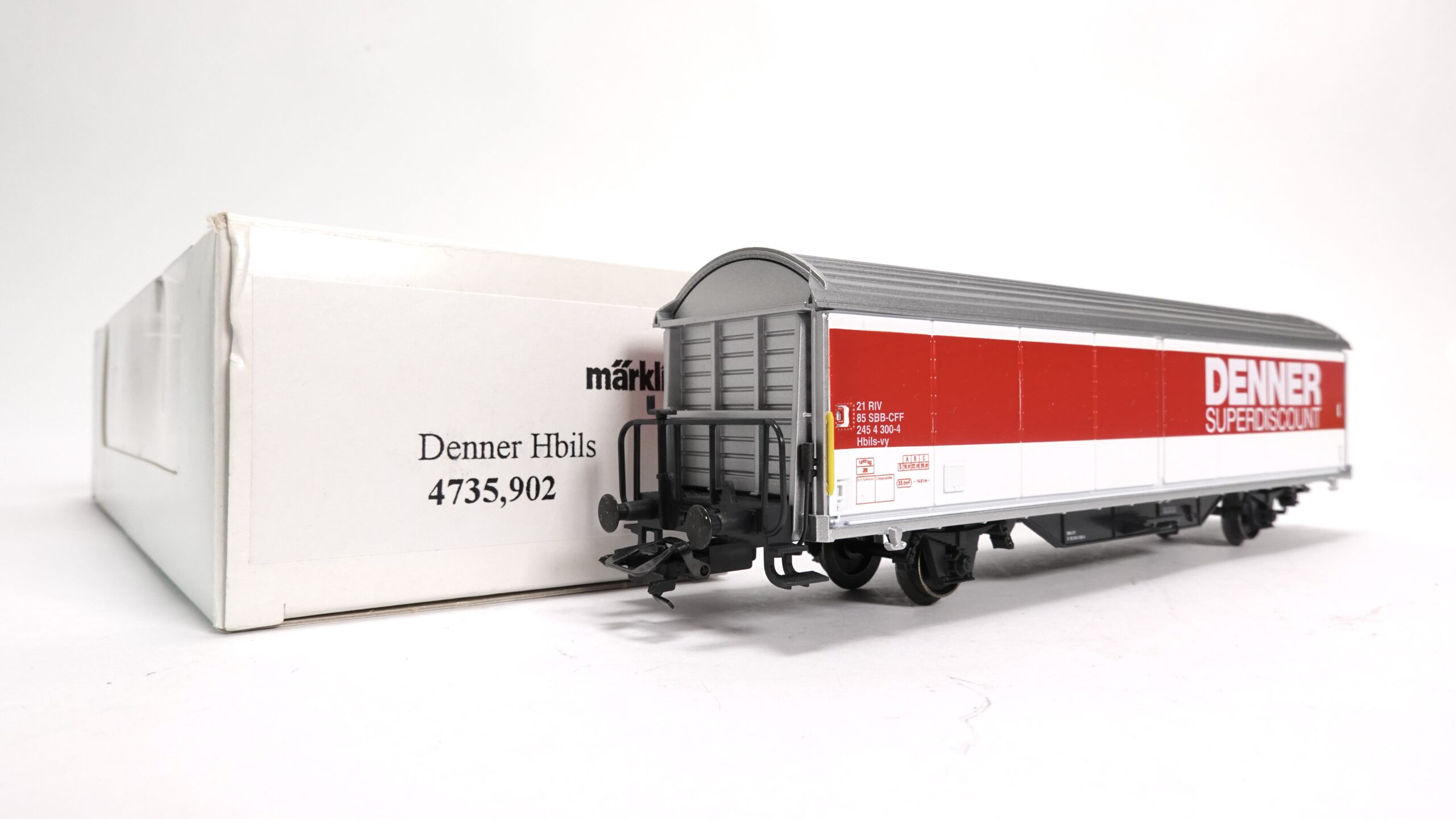 Märklin 4735.902 H0 SBB Güterwagen Hbis Denner 2 Märklin 4735.902 H0 SBB Güterwagen Hbis Denner – Bild 2