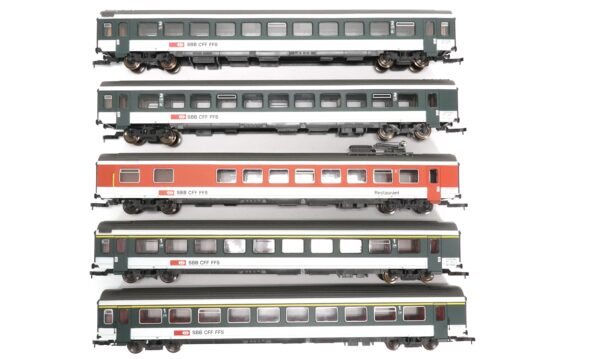Roco Set fünf Personenwagen H0 EW IV | 1782