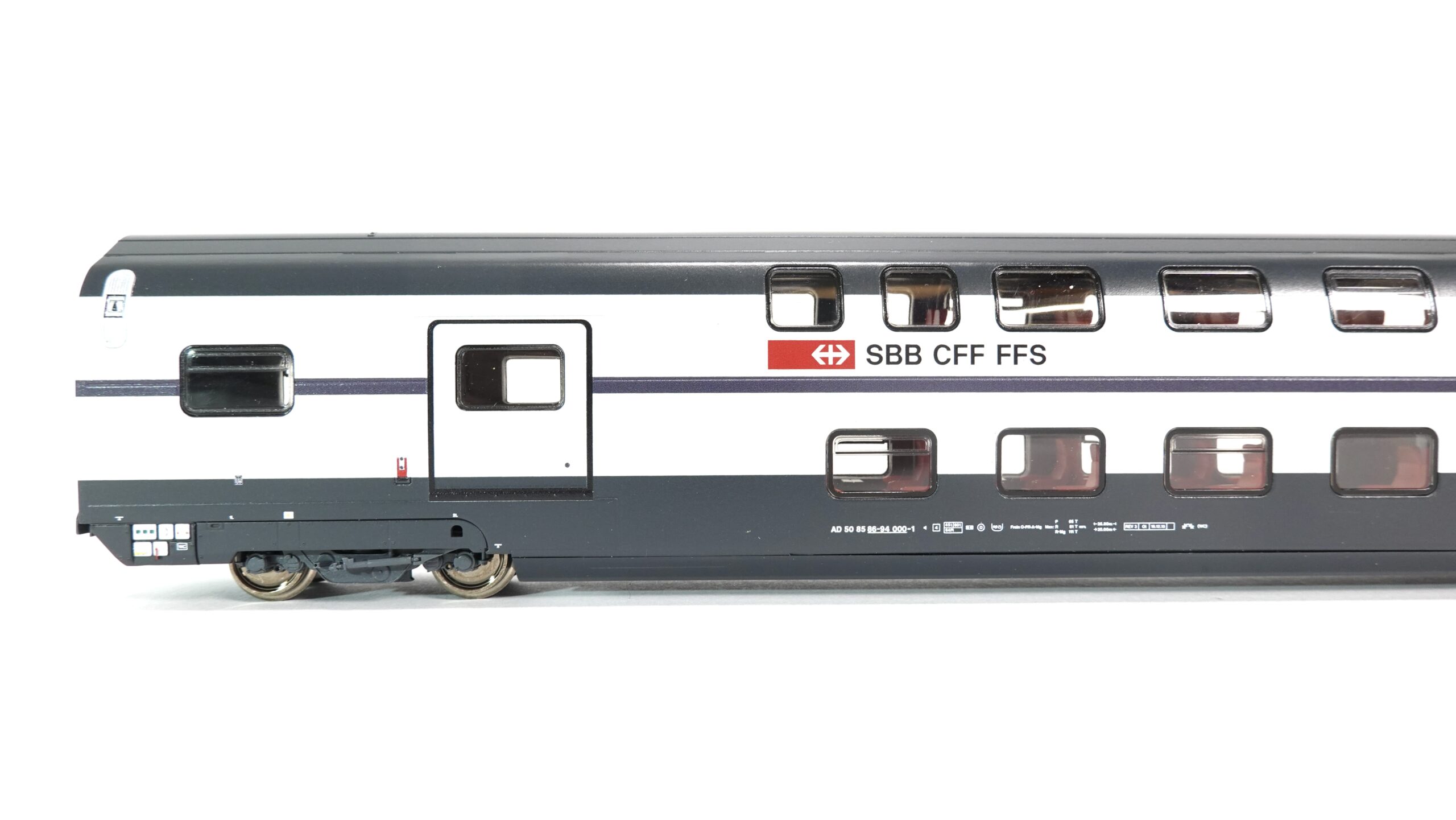 Roco 64853 H0 SBB Doppelstockwagen AD | 1792 6 Roco 64853 H0 SBB Doppelstockwagen AD | 1792 – Bild 6