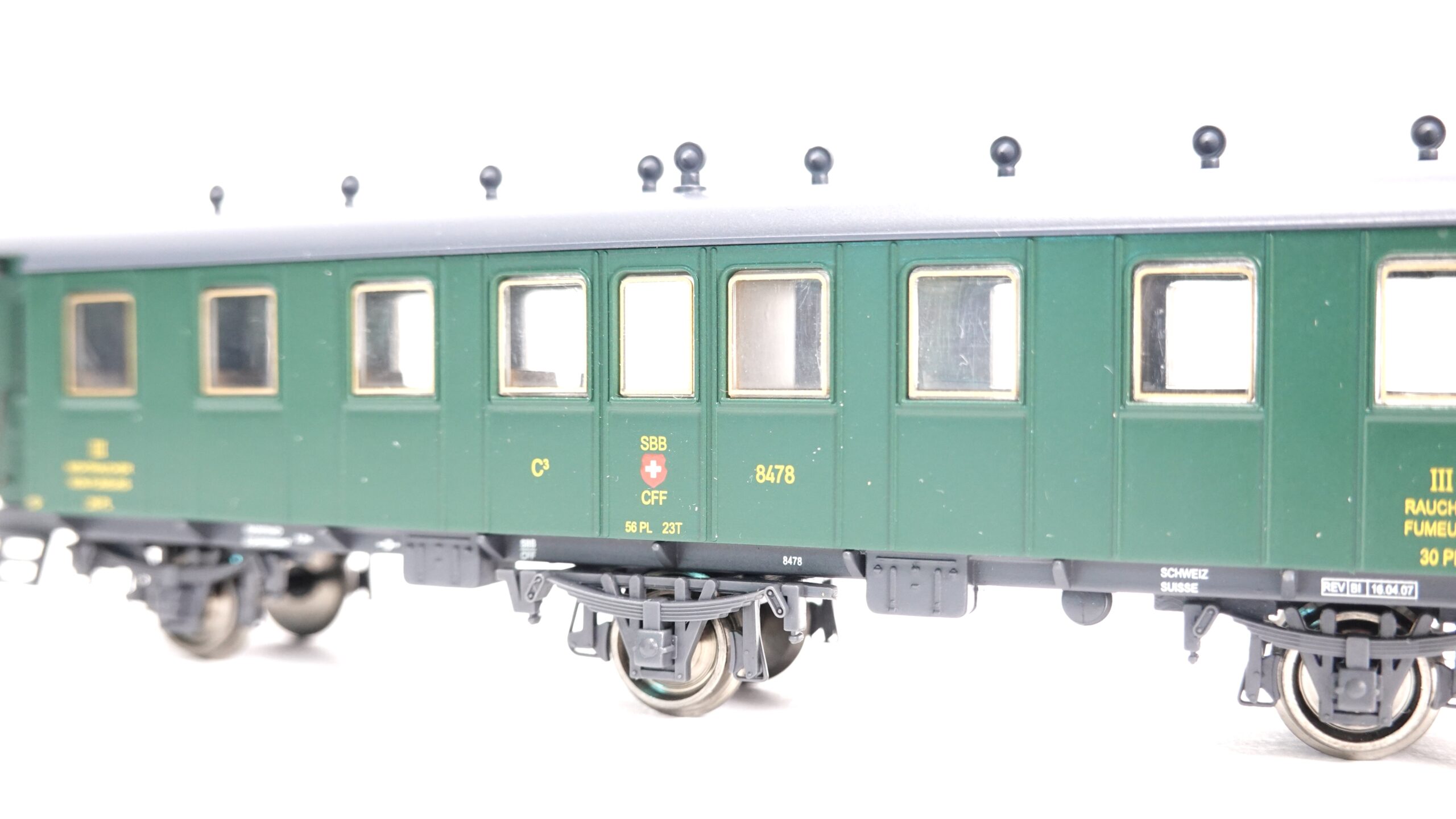 Liliput 334478 H0 SBB СЗü 3-achsig geschl. Plattform | 1866 3 Liliput 334478 H0 SBB СЗü 3-achsig geschl. Plattform | 1866 – Bild 3
