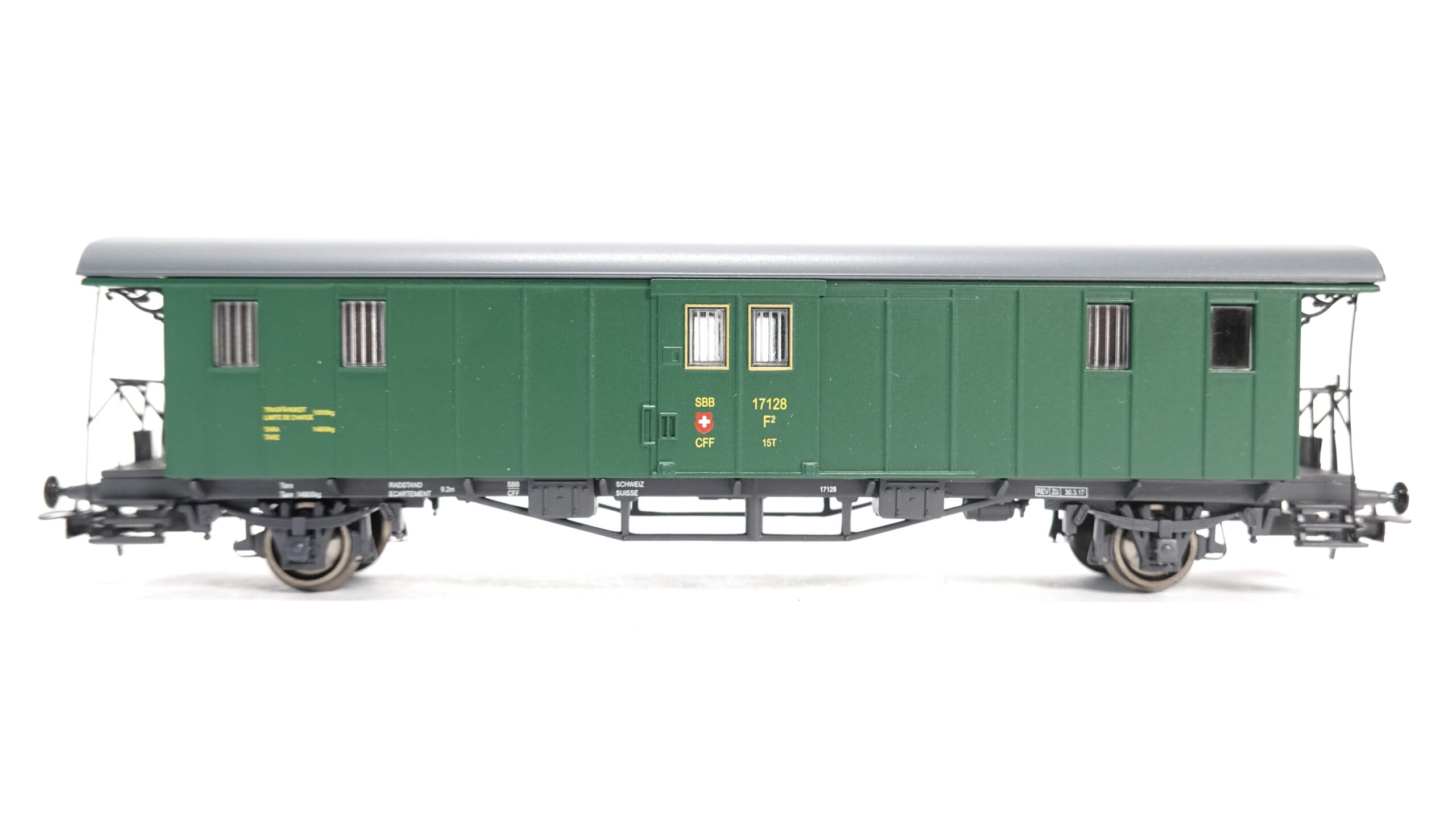 Liliput 33490 H0 SBB Gepäckwagen Typ F 2-achsig | 1867 1 Liliput 33490 H0 SBB Gepäckwagen Typ F 2-achsig | 1867