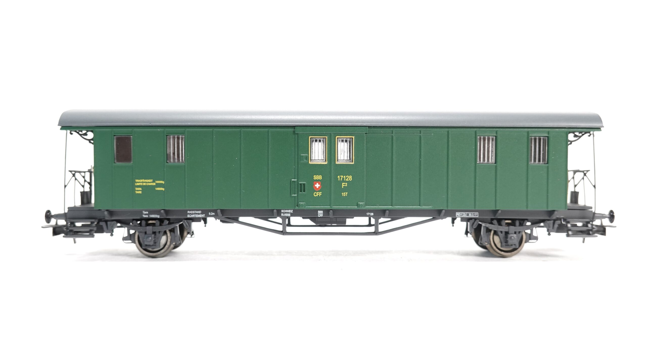 Liliput 33490 H0 SBB Gepäckwagen Typ F 2-achsig | 1867 11 Liliput 33490 H0 SBB Gepäckwagen Typ F 2-achsig | 1867 – Bild 11