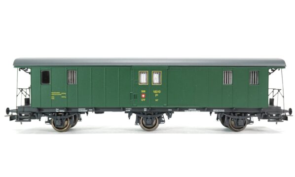Liliput 334495 H0 SBB Gepäckwagen Typ F 3-achsig | 1870