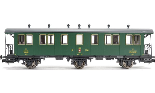 Liliput 334486 H0 SBB Personenwagen Typ B 3-achsig | 1872