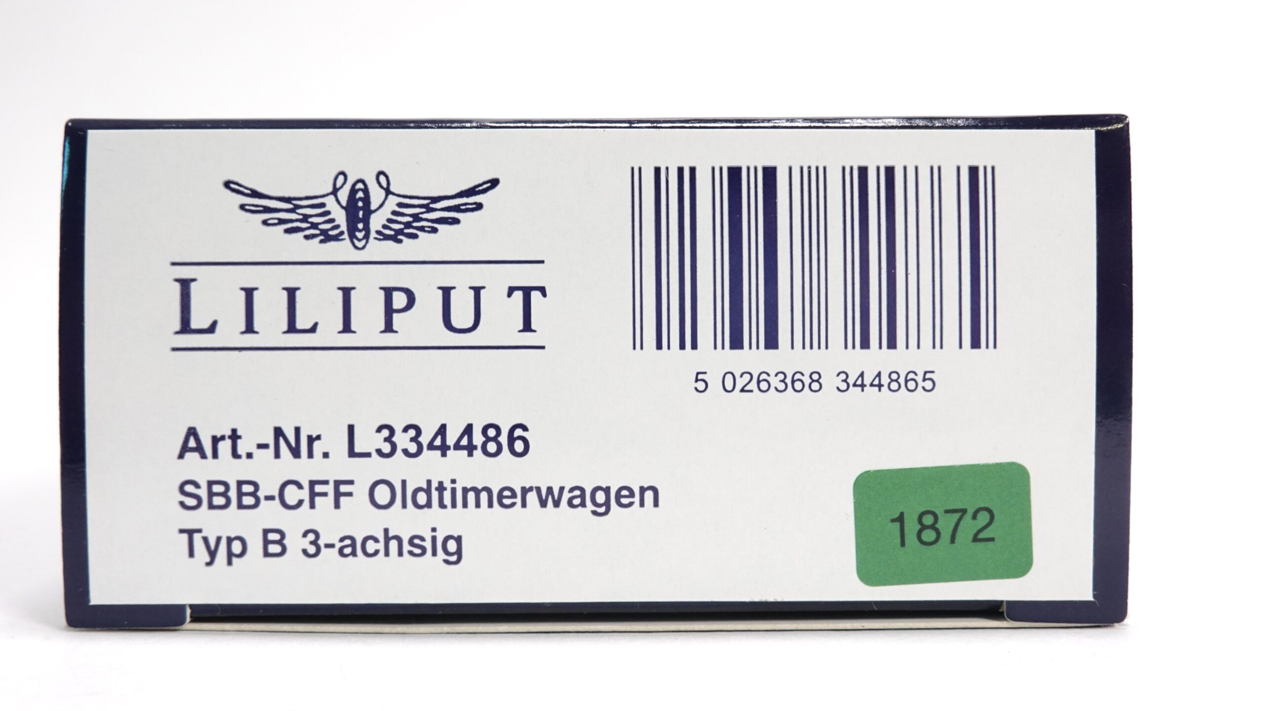 Liliput 334486 H0 SBB Personenwagen Typ B 3-achsig | 1872 10 Liliput 334486 H0 SBB Personenwagen Typ B 3-achsig | 1872 – Bild 10