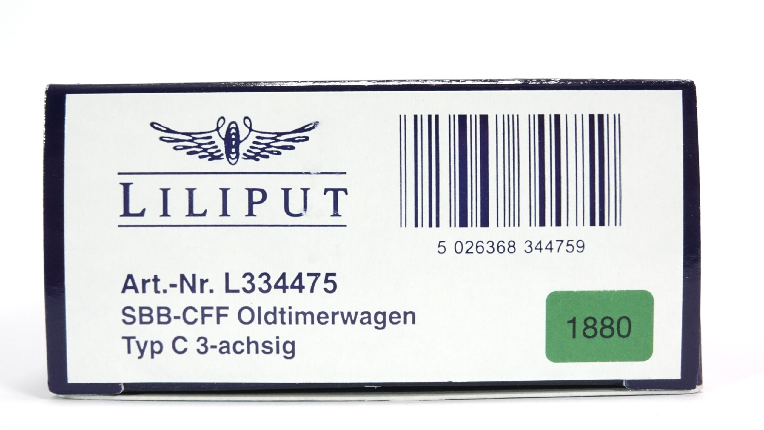 Liliput 334478 H0 SBB Oldtimerwagen Typ C 3-achsig | 1880 10 Liliput 334478 H0 SBB Oldtimerwagen Typ C 3-achsig | 1880 – Bild 10