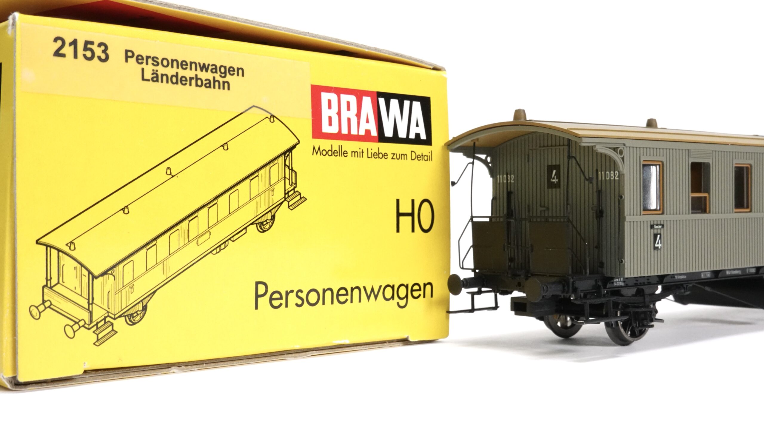 Brawa 2153 H0 K.W.St.E.Personenwagen 4. Kl | 1882 2 Brawa 2153 H0 K.W.St.E.Personenwagen 4. Kl | 1882 – Bild 2