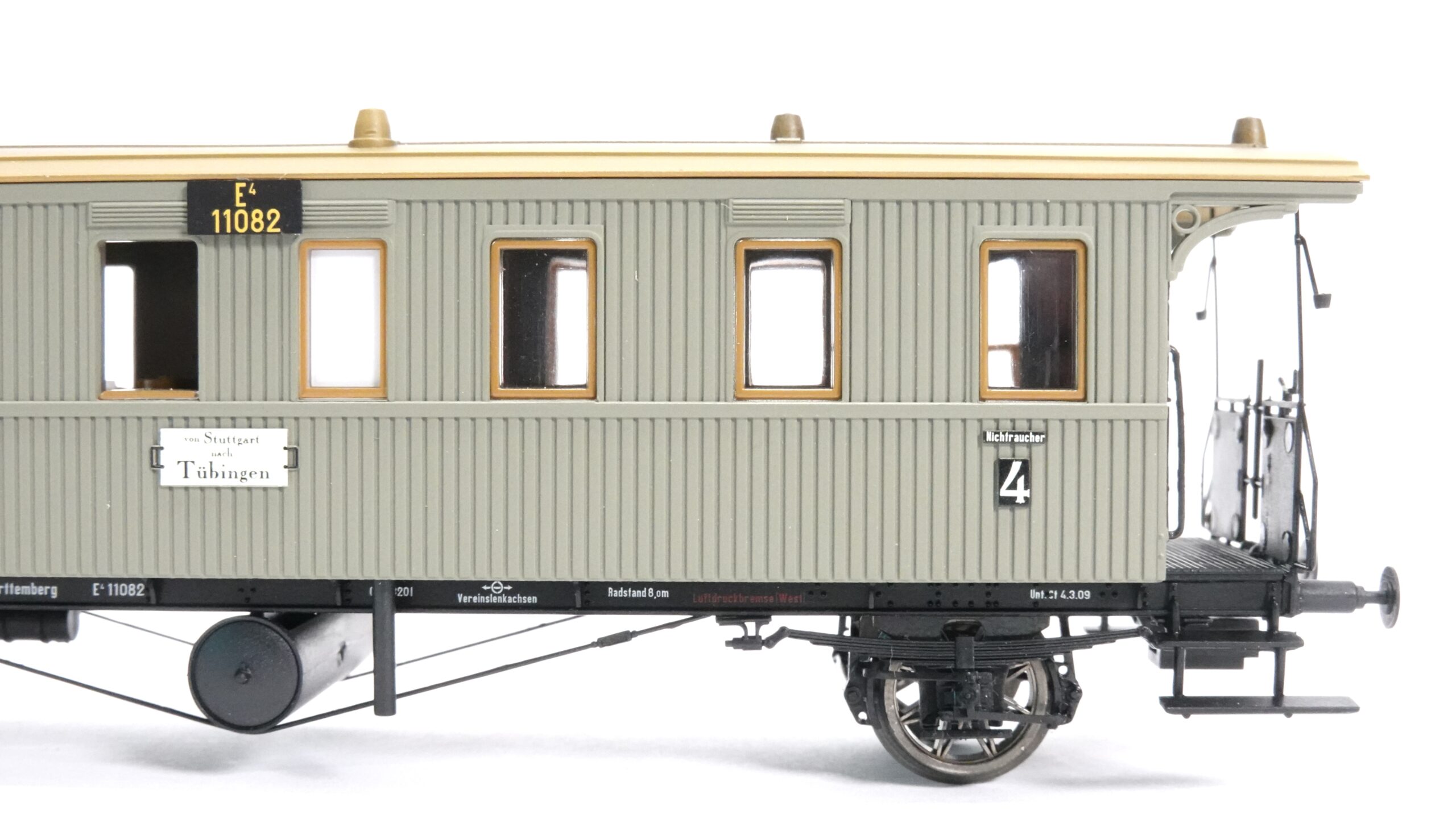 Brawa 2153 H0 K.W.St.E.Personenwagen 4. Kl | 1882 9 Brawa 2153 H0 K.W.St.E.Personenwagen 4. Kl | 1882 – Bild 9