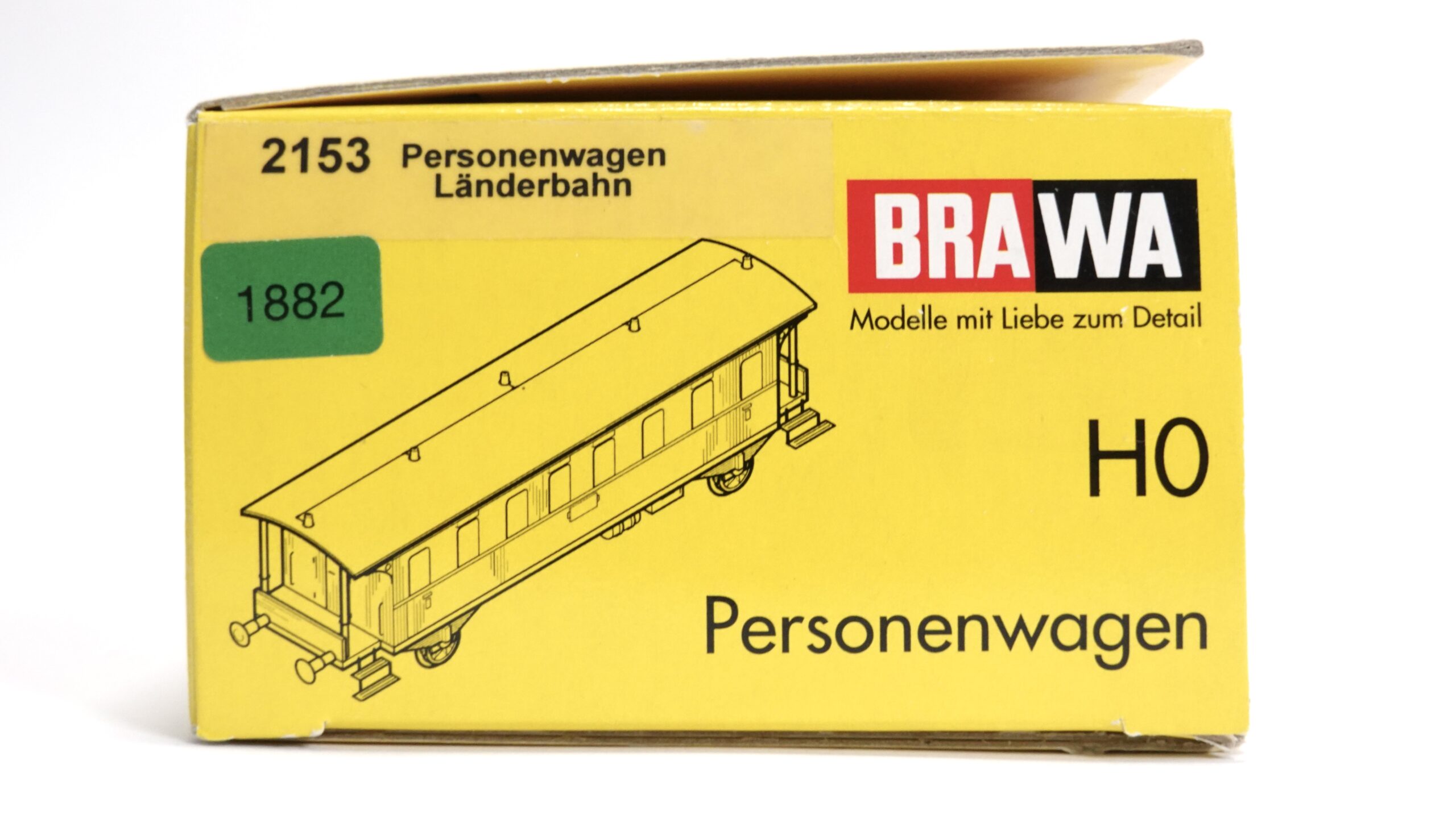 Brawa 2153 H0 K.W.St.E.Personenwagen 4. Kl | 1882 12 Brawa 2153 H0 K.W.St.E.Personenwagen 4. Kl | 1882 – Bild 12