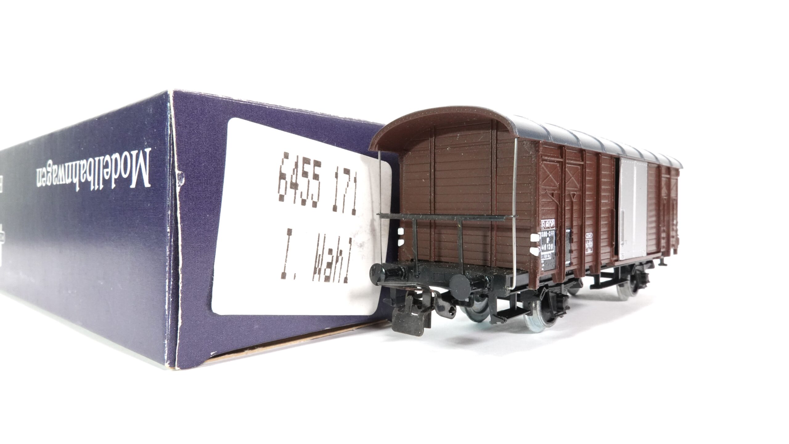 Piko 6455 171 H0 SBB Güterwagen K3 braun | 1890 9 Piko 6455 171 H0 SBB Güterwagen K3 braun | 1890 – Bild 9