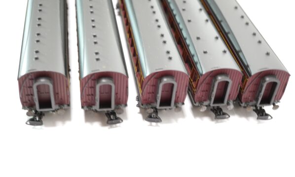 Rivarossi Set fünf Personenwagen LMS | A0074