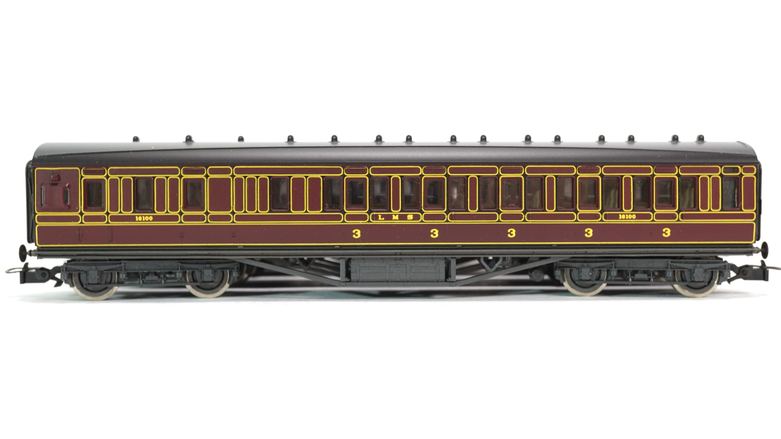 Rivarossi Set fünf Personenwagen LMS | A0074 9 Rivarossi Set fünf Personenwagen LMS | A0074 – Bild 9