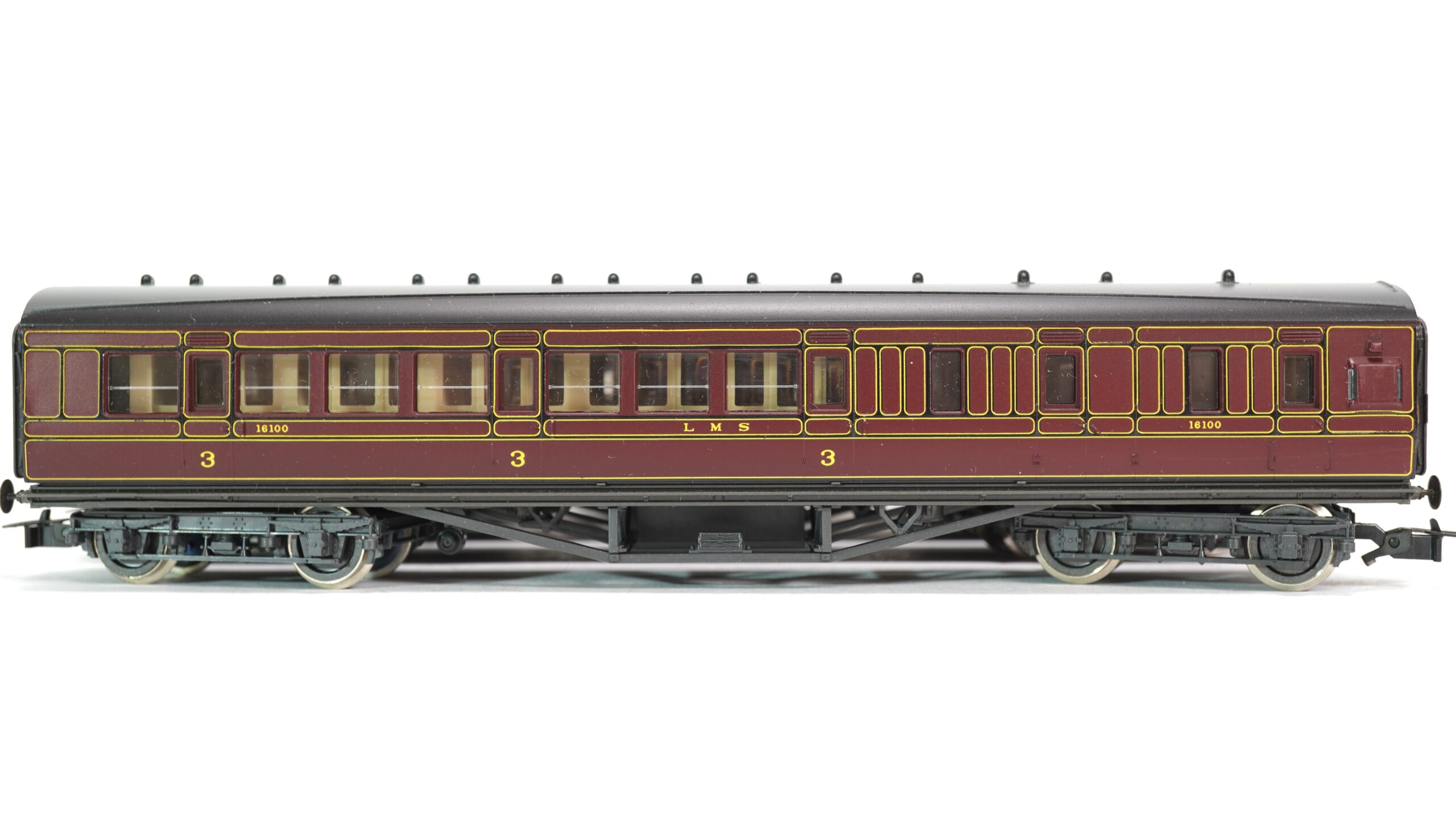 Rivarossi Set fünf Personenwagen LMS | A0074 10 Rivarossi Set fünf Personenwagen LMS | A0074 – Bild 10