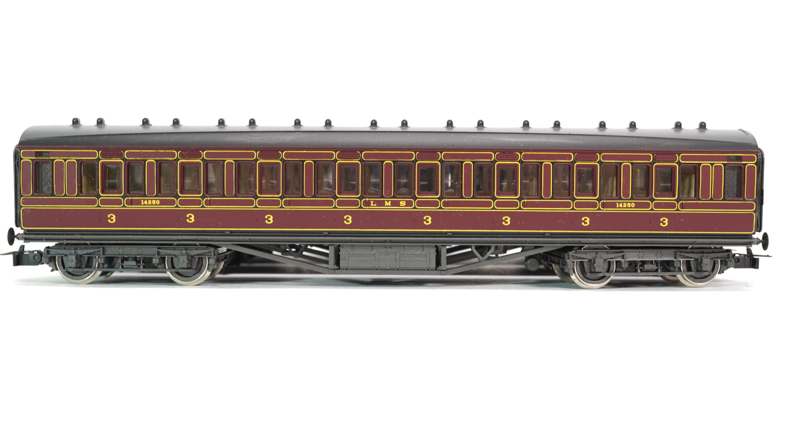 Rivarossi Set fünf Personenwagen LMS | A0074 12 Rivarossi Set fünf Personenwagen LMS | A0074 – Bild 12