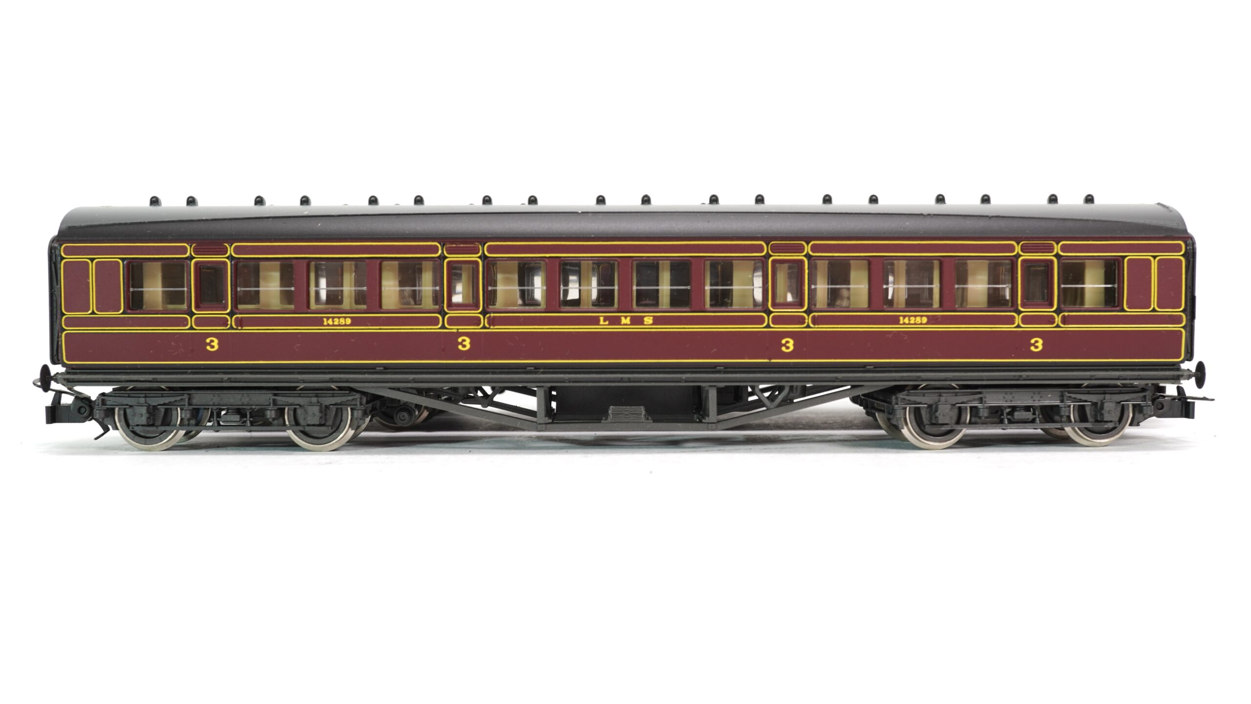 Rivarossi Set fünf Personenwagen LMS | A0074 15 Rivarossi Set fünf Personenwagen LMS | A0074 – Bild 15