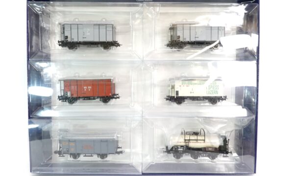 Liliput 240125 H0 GB Set Güterwagen-Set Ep I-II | 1896