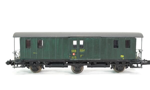 WSM N SBB Gepäckwagen dreiachsig | A0078