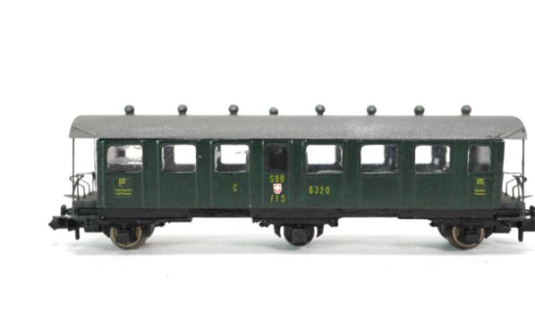 WSM N SBB Personenwagen dreiachsig 6320 | A0079