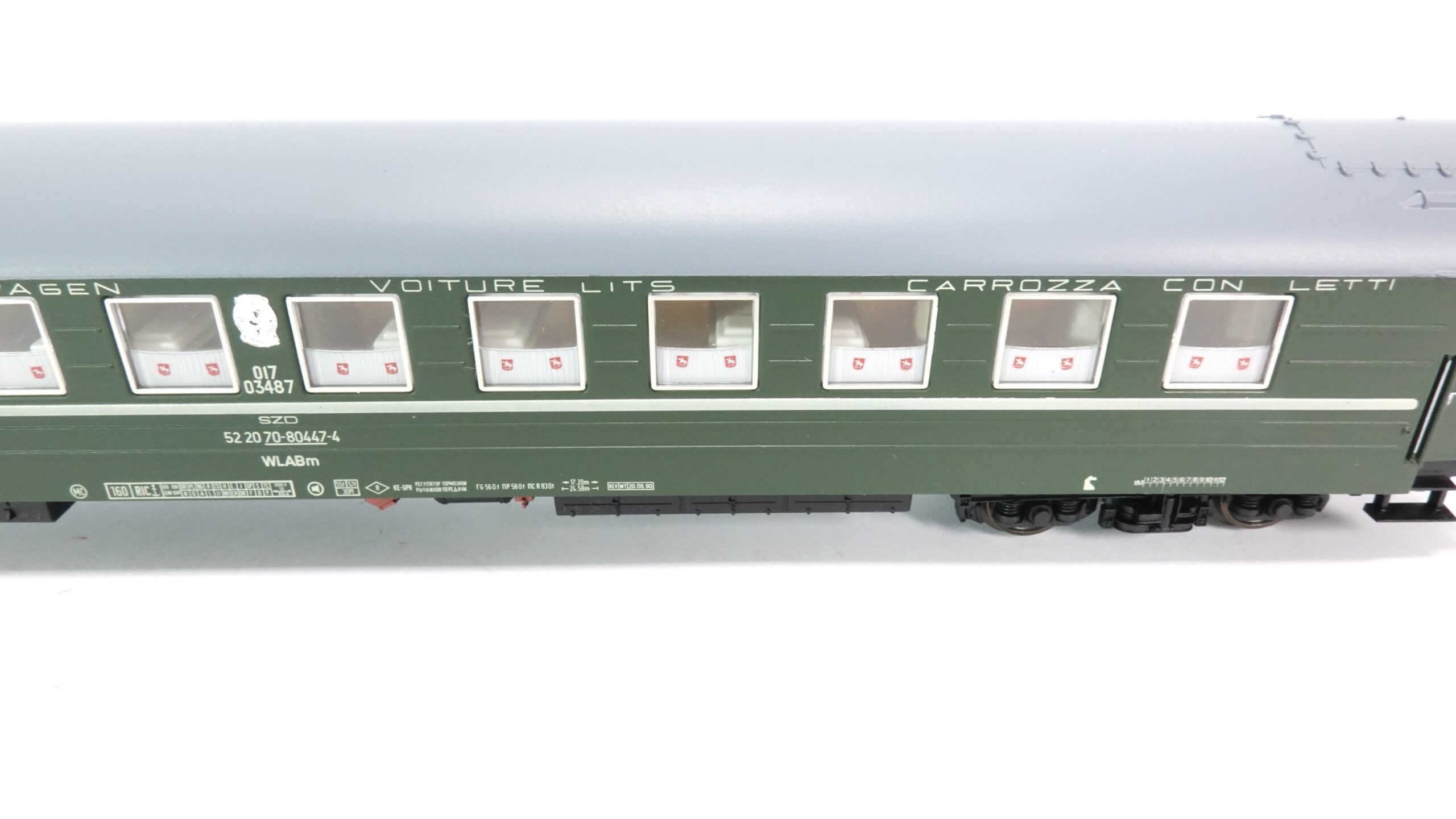 Sachsenmodelle 14328/3 H0 SZD Schlafwagen | 1903 8 Sachsenmodelle 14328/3 H0 SZD Schlafwagen | 1903 – Bild 8