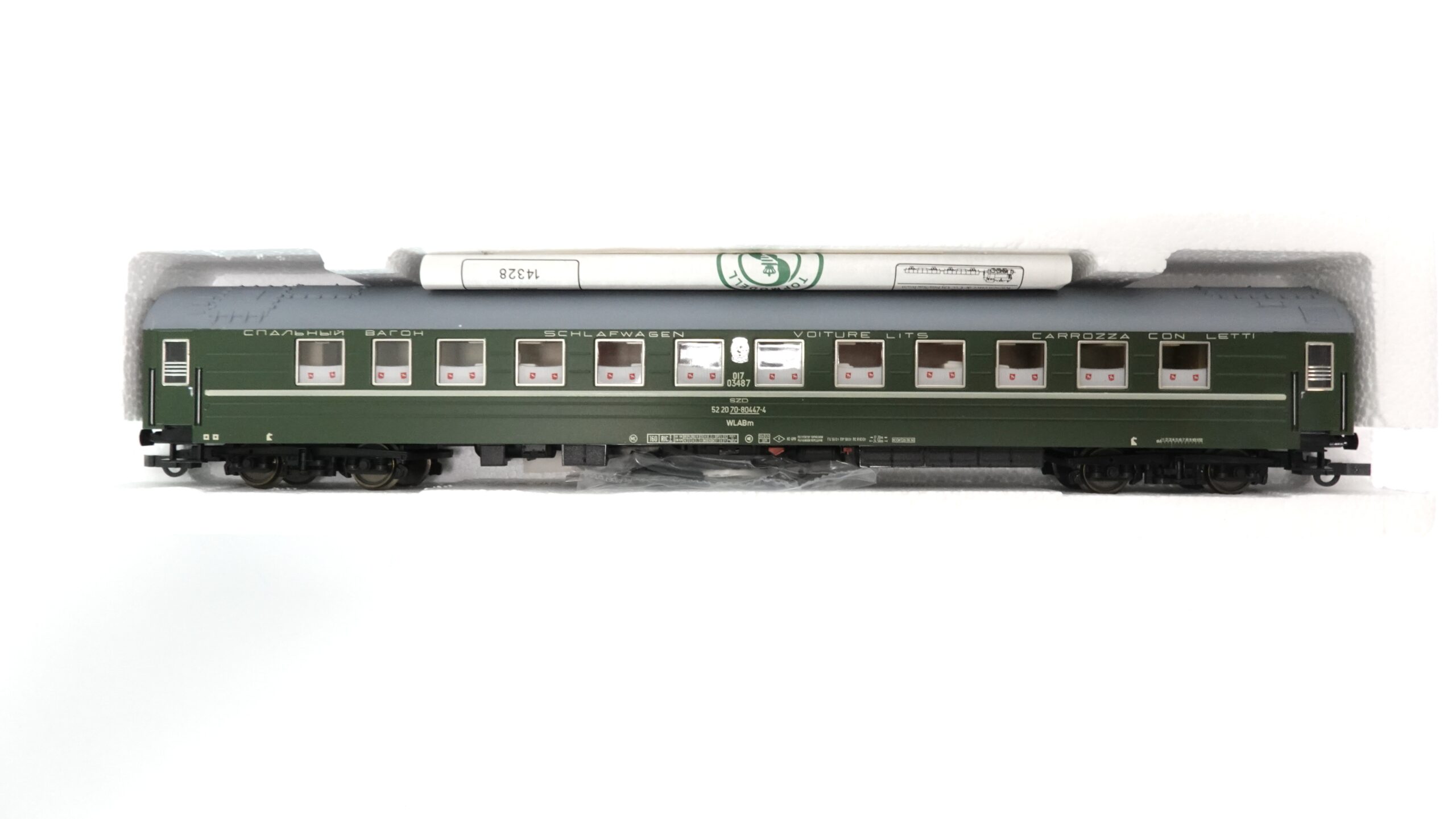 Sachsenmodelle 14328/3 H0 SZD Schlafwagen | 1903 11 Sachsenmodelle 14328/3 H0 SZD Schlafwagen | 1903 – Bild 11
