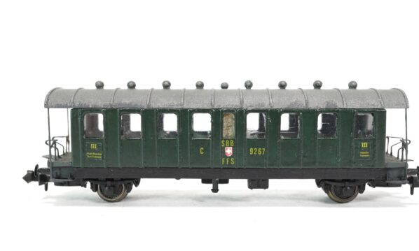 WSM N SBB Personenwagen 3. Kl 9267 | A0083