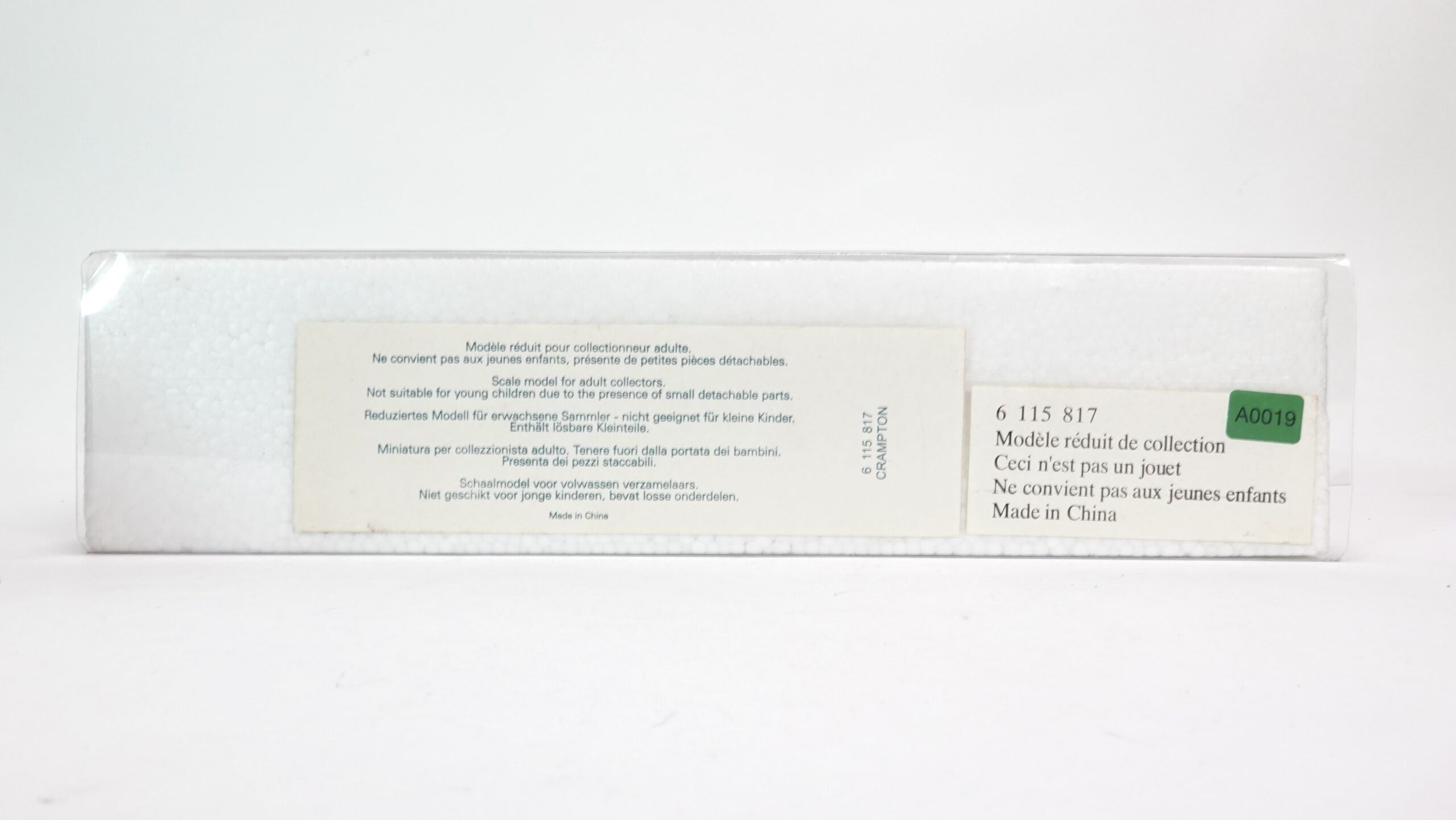 Atlas 6115817 Nord Dampflok Crampton Standmodell | A0019 3 Atlas 6115817 Nord Dampflok Crampton Standmodell | A0019 – Bild 3