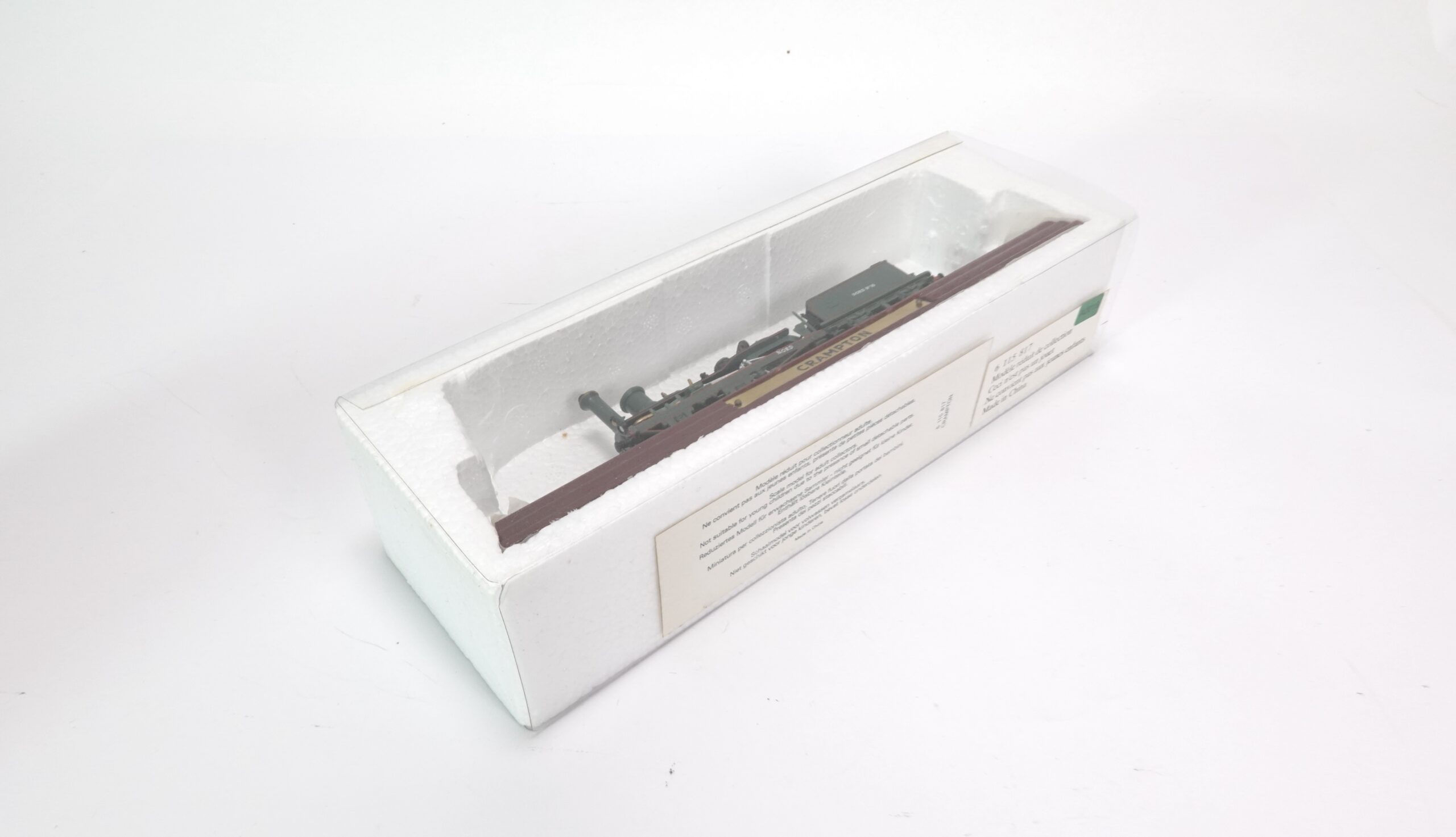 Atlas 6115817 Nord Dampflok Crampton Standmodell | A0019 2 Atlas 6115817 Nord Dampflok Crampton Standmodell | A0019 – Bild 2