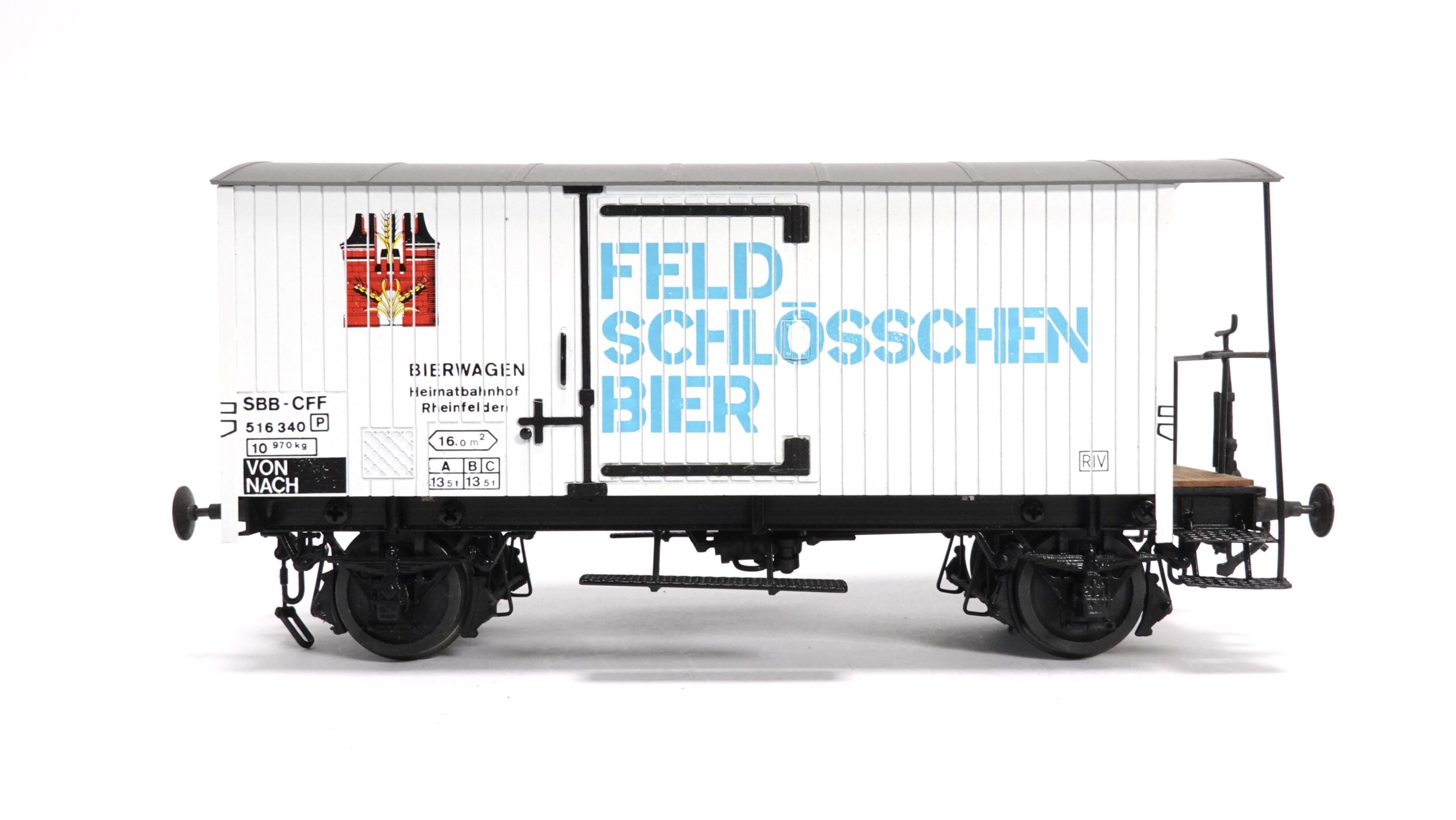 Frisa 0 SBB Güterwagen Feldschlösschen | A0035 3 Frisa 0 SBB Güterwagen Feldschlösschen | A0035 – Bild 3