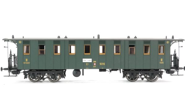 Brawa 2179 H0 SBB Personenwagen 3. Kl | A0054