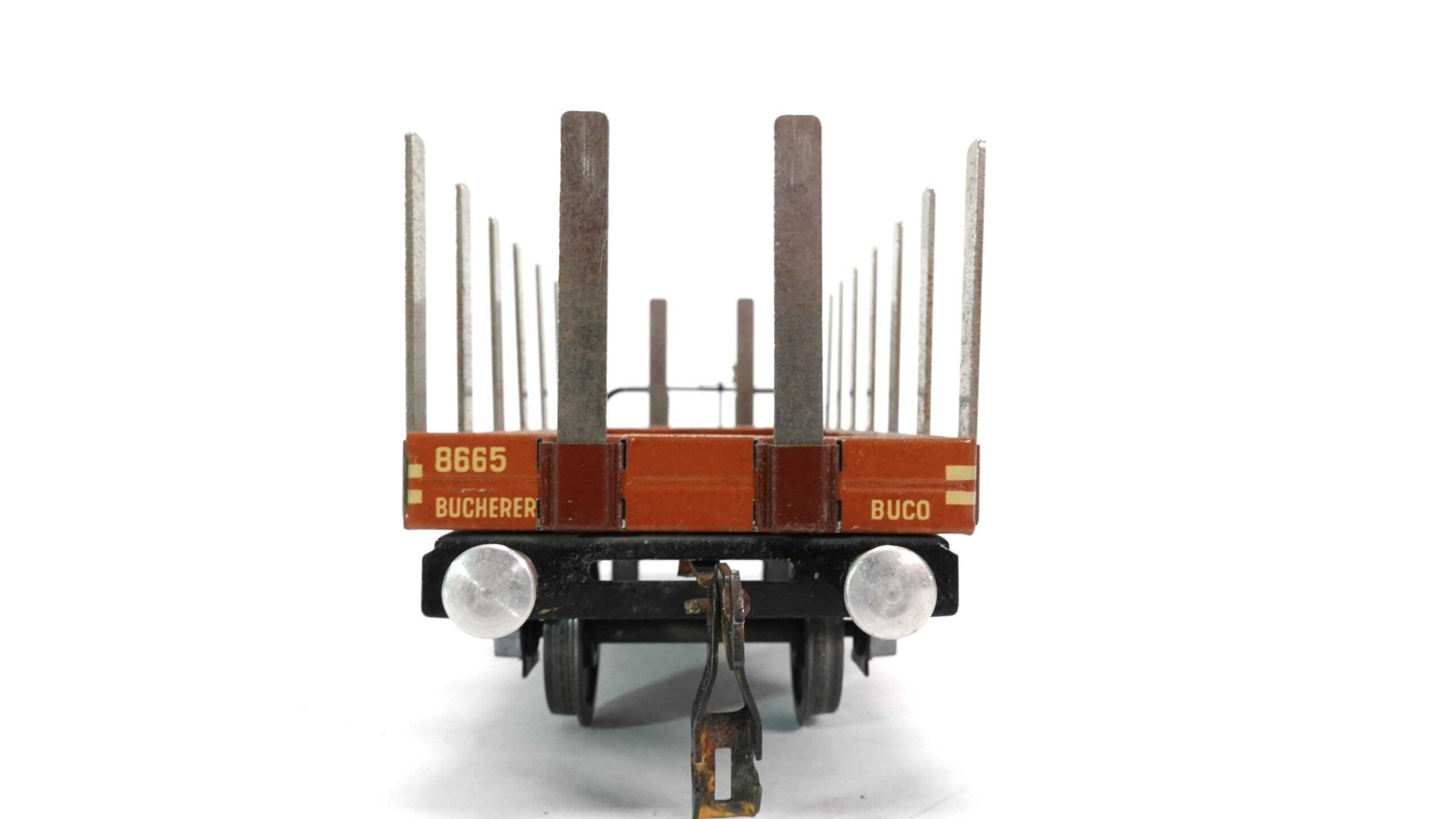 Buco 8665 0 SBB Niederbordwagen M6 braun | A0061 5 Buco 8665 0 SBB Niederbordwagen M6 braun | A0061 – Bild 5