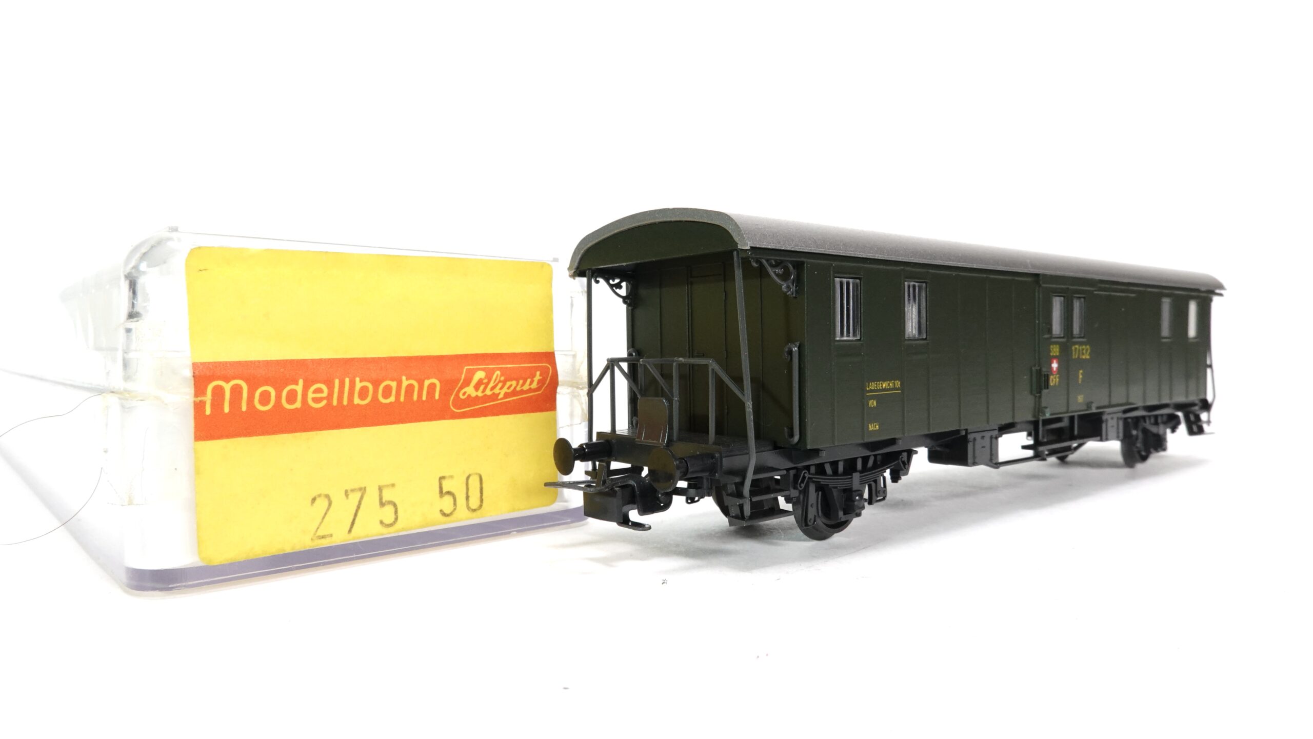 Liliput 27550 H0 SBB Gepäckwagen | A0065 3 Liliput 27550 H0 SBB Gepäckwagen | A0065 – Bild 3