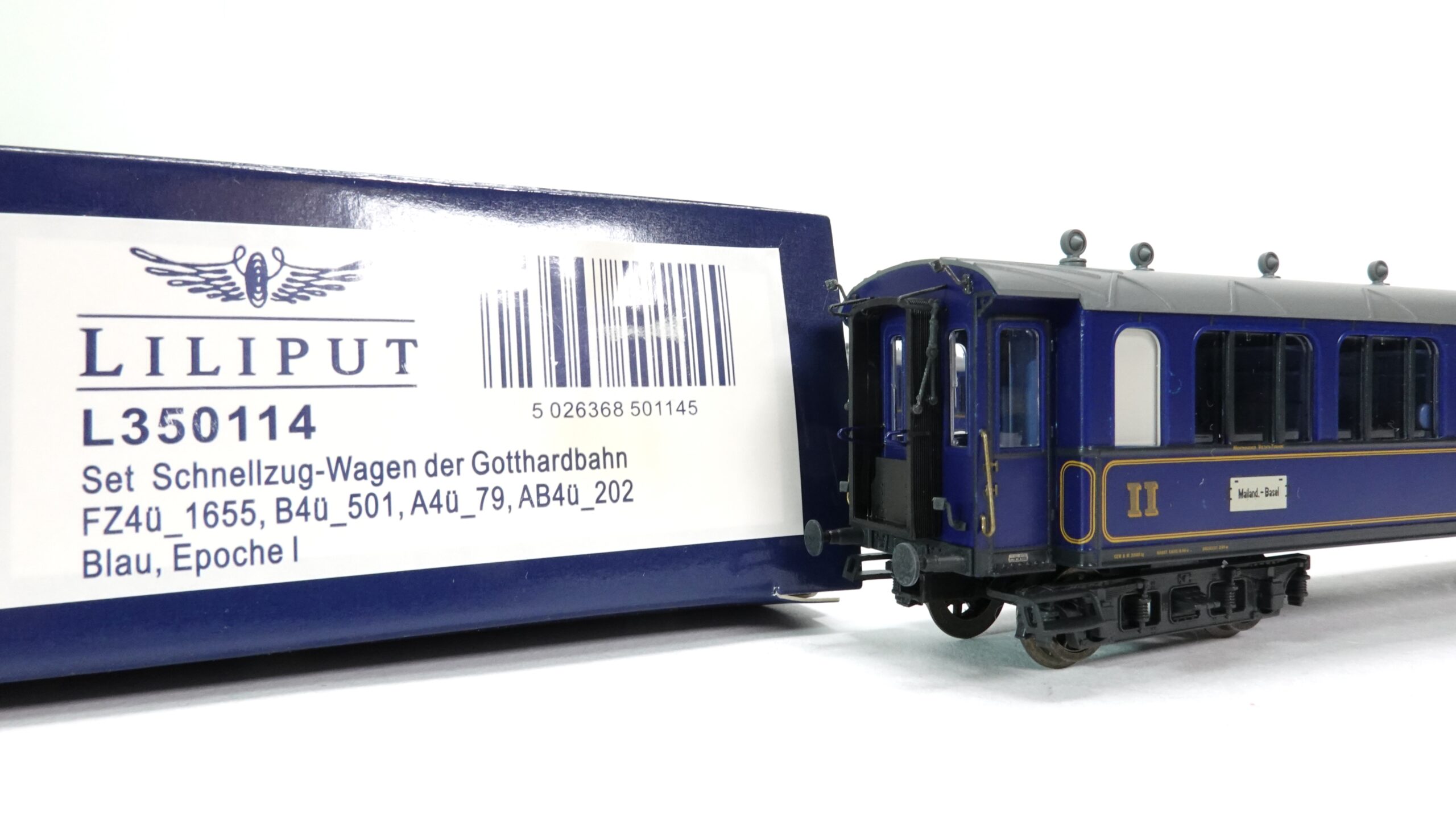 Liliput 350114 H0 GB Set Schnellzug-Wagen Ep 1 | 1852 17 Liliput 350114 H0 GB Set Schnellzug-Wagen Ep 1 | 1852 – Bild 17