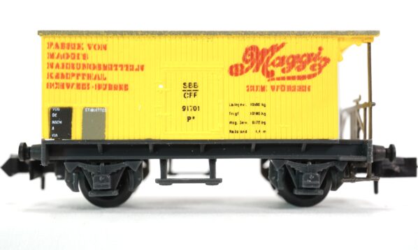 Swisstoys 7 N SBB Güterwagen Maggi | A0119