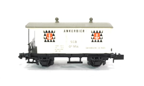Swisstoys 2 N SCB Güterwagen Ankerbier | A0140
