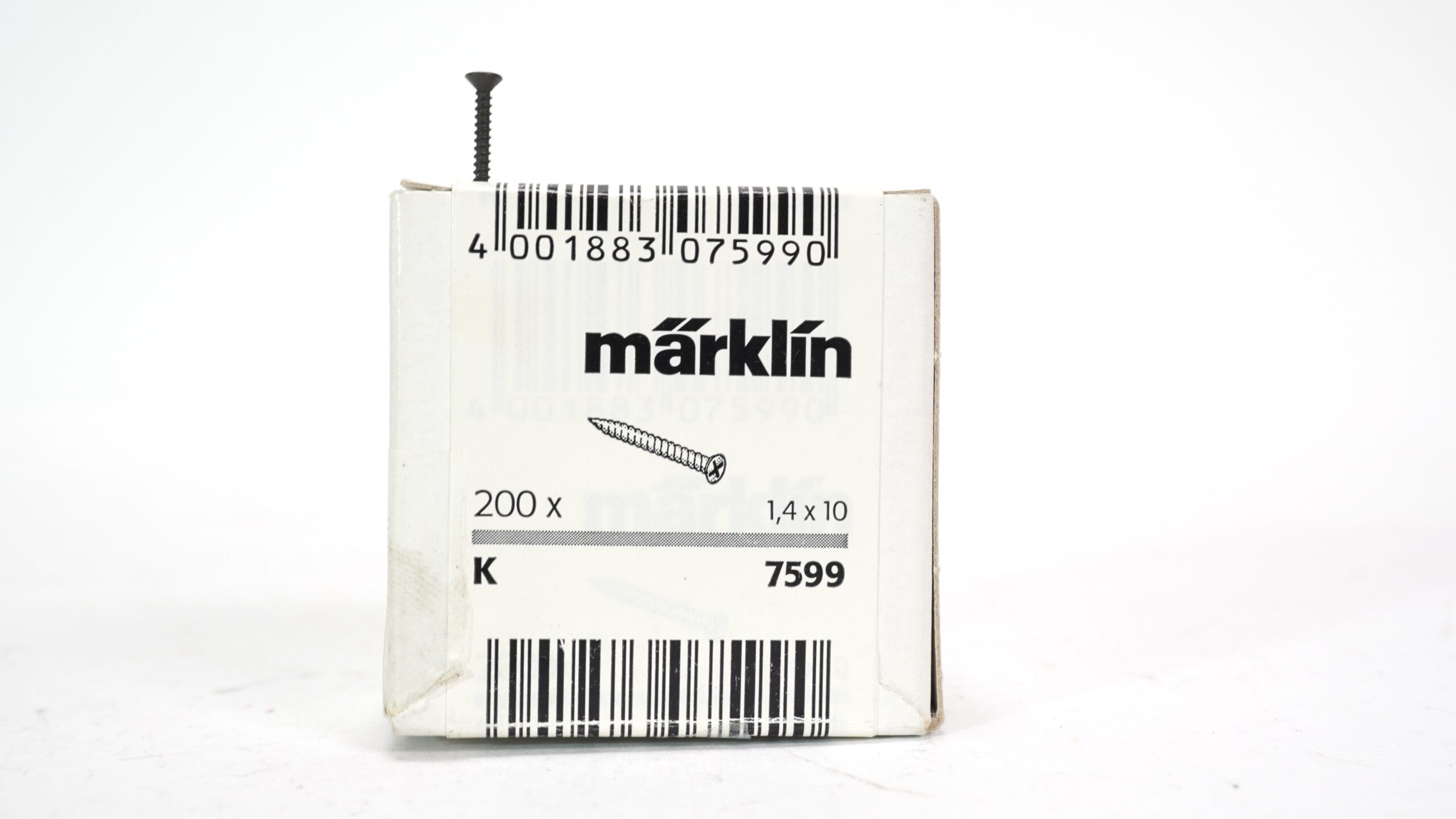 Märklin 7599 Schrauben für K-Gleis 1 Märklin 7599 Schrauben für K-Gleis