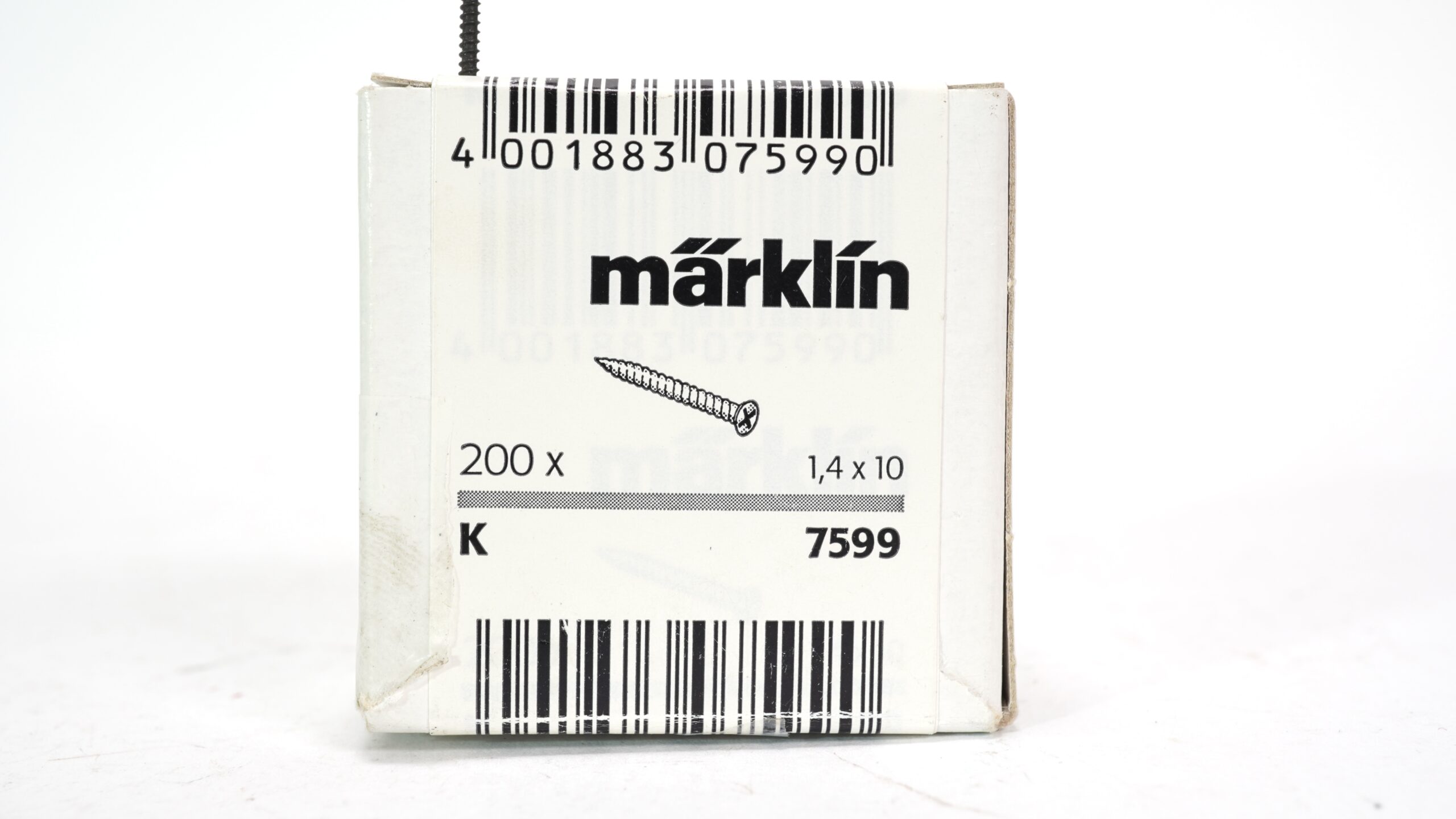 Märklin 7599 Schrauben für K-Gleis 2 Märklin 7599 Schrauben für K-Gleis – Bild 2