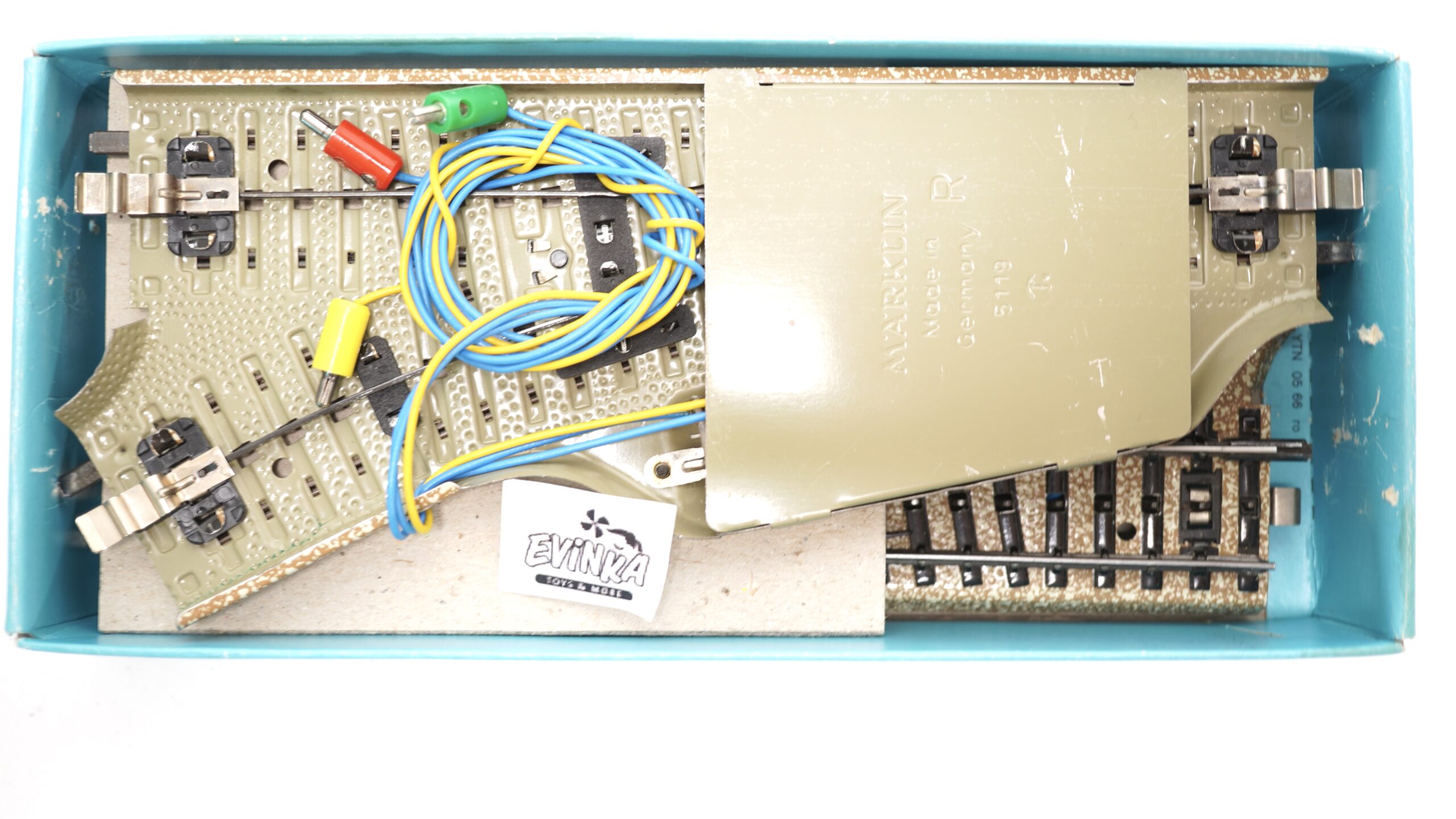 Märklin 5117 H0 Weichenpaar Illustrations OVP 5 Märklin 5117 H0 Weichenpaar Illustrations OVP – Bild 5