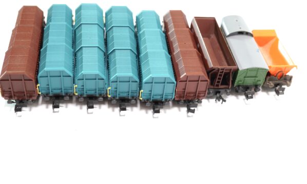 Güterzug N SBB 9-teilig diverse Wagen | A0164