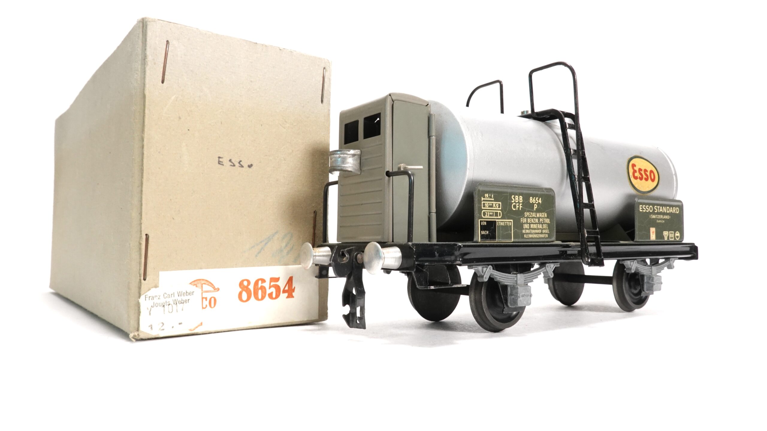 Buco 8654 0 SBB Kesselwagen Esso | A0103 2 Buco 8654 0 SBB Kesselwagen Esso | A0103 – Bild 2