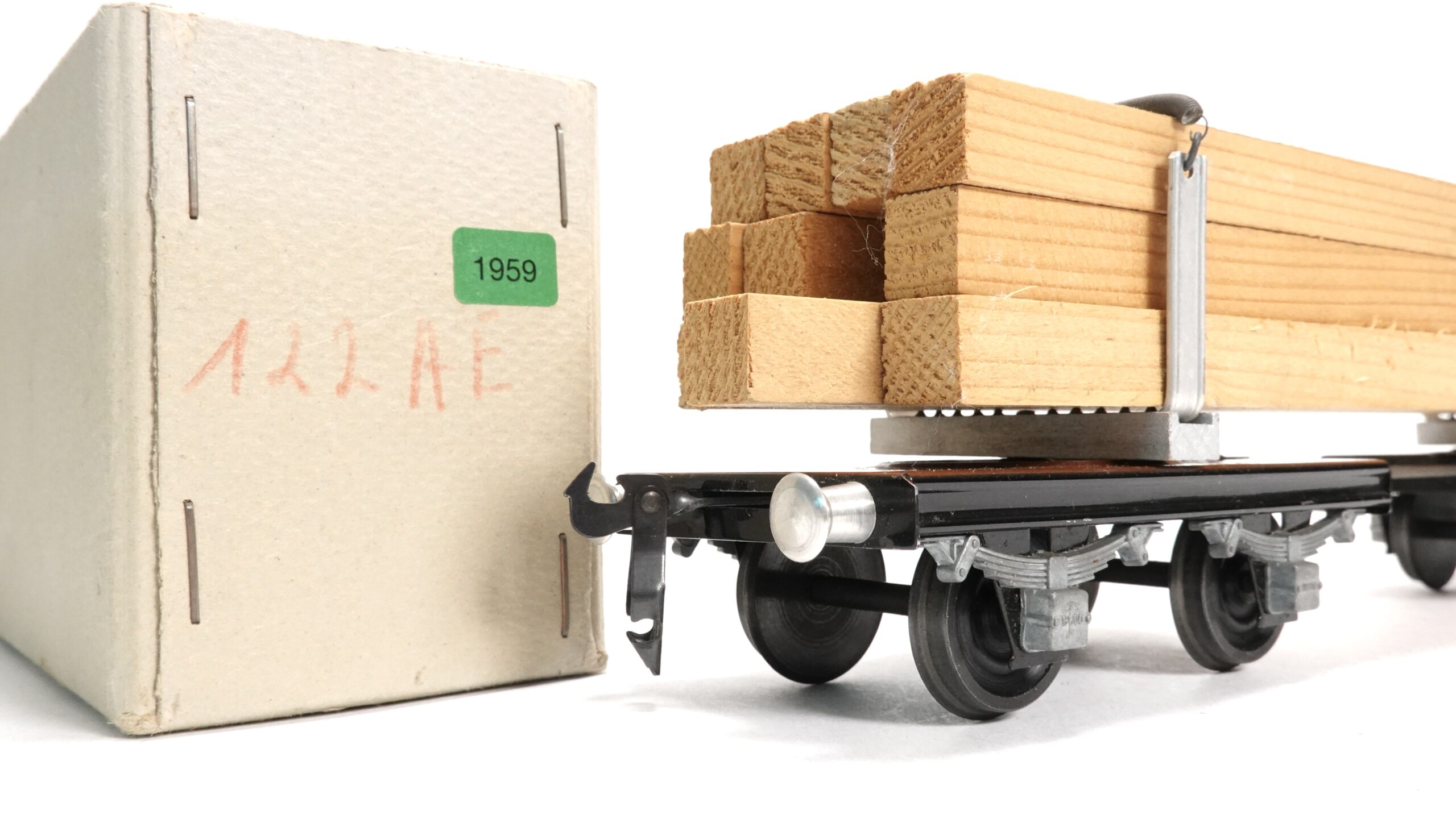 Buco 8668/g 0 SBB Langholzwagen | 1959 4 Buco 8668/g 0 SBB Langholzwagen | 1959 – Bild 4