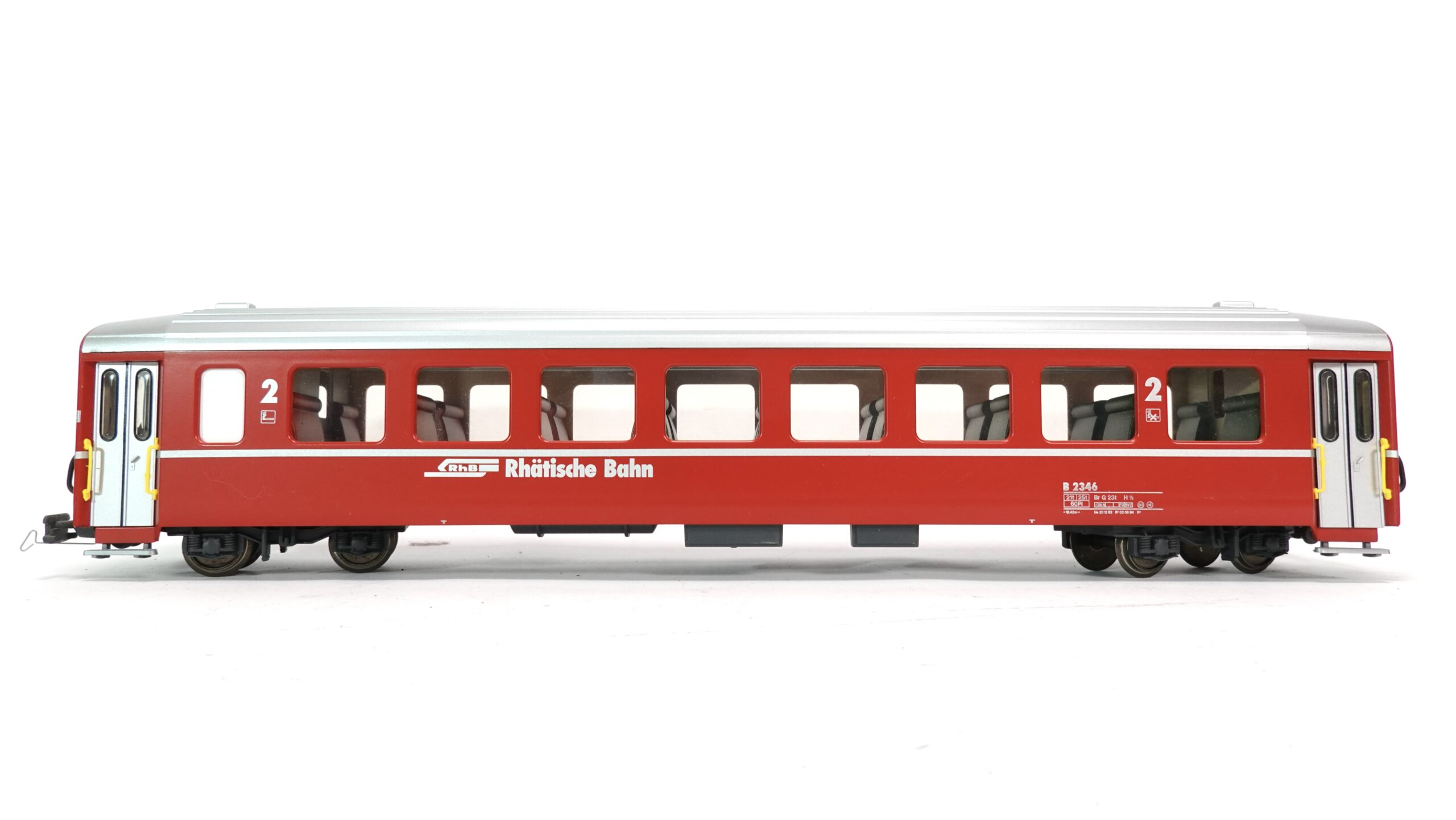 Roco 50512 0m RhB Personenwagen 2. Klasse | A108 1 Roco 50512 0m RhB Personenwagen 2. Klasse | A108