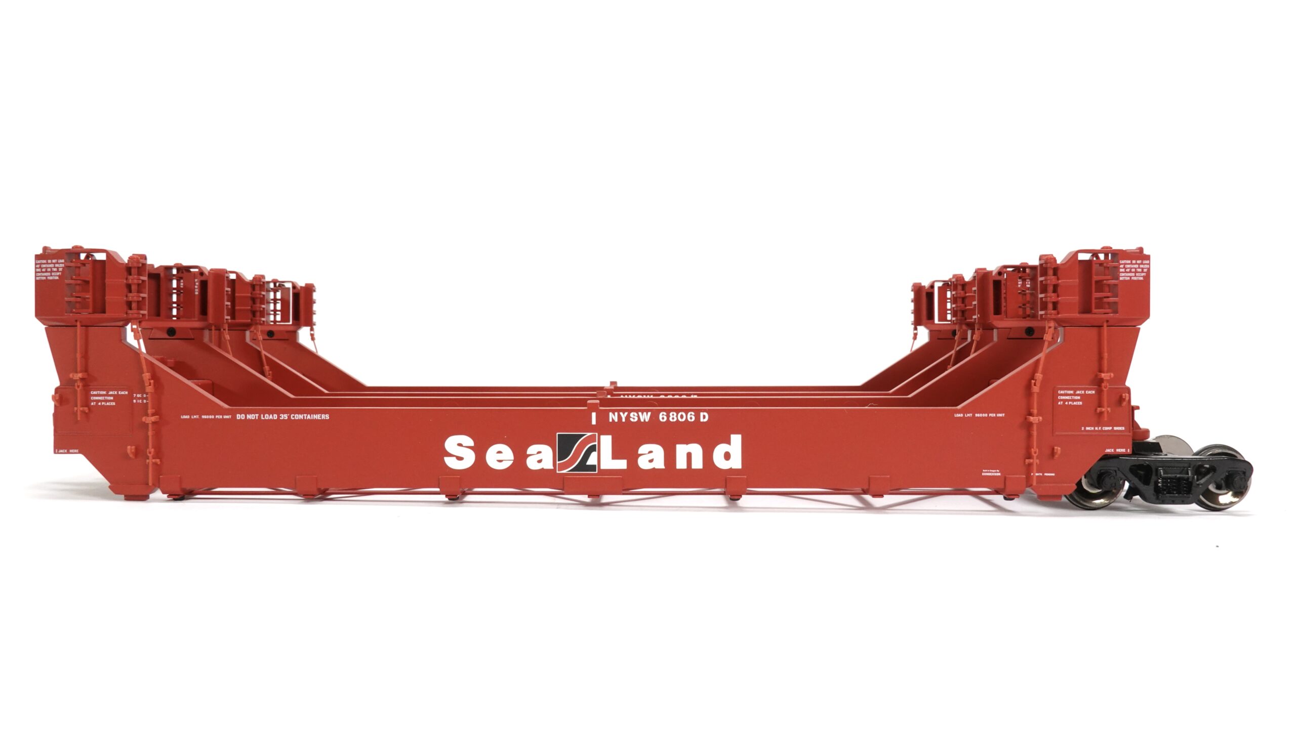 Atlas 9907-4 NYSW 0 Gunderson Stack Car 3 Wg | 0134 6 Atlas 9907-4 NYSW 0 Gunderson Stack Car 3 Wg | 0134 – Bild 6