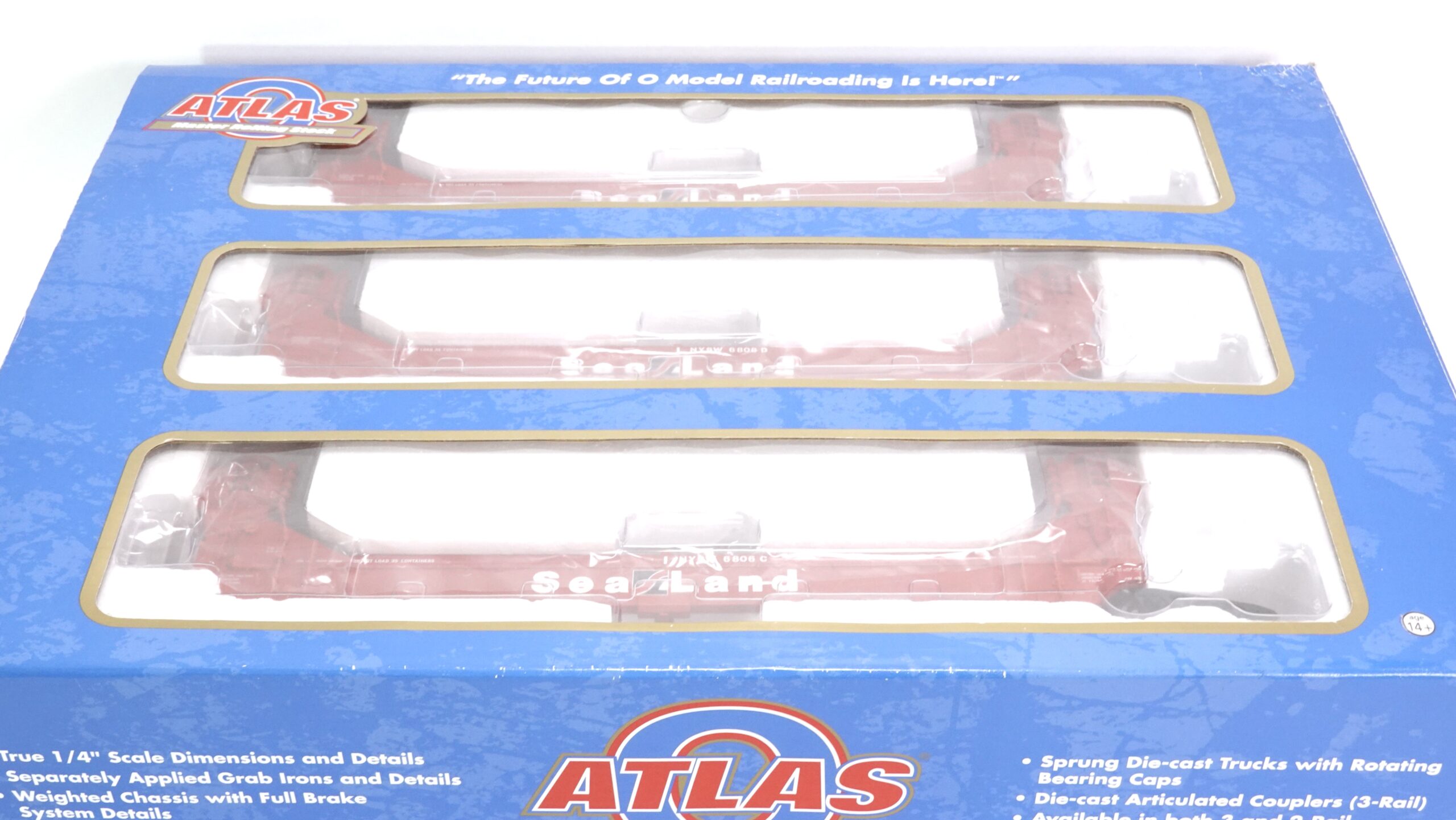 Atlas 9907-4 NYSW 0 Gunderson Stack Car 3 Wg | 0134 15 Atlas 9907-4 NYSW 0 Gunderson Stack Car 3 Wg | 0134 – Bild 15