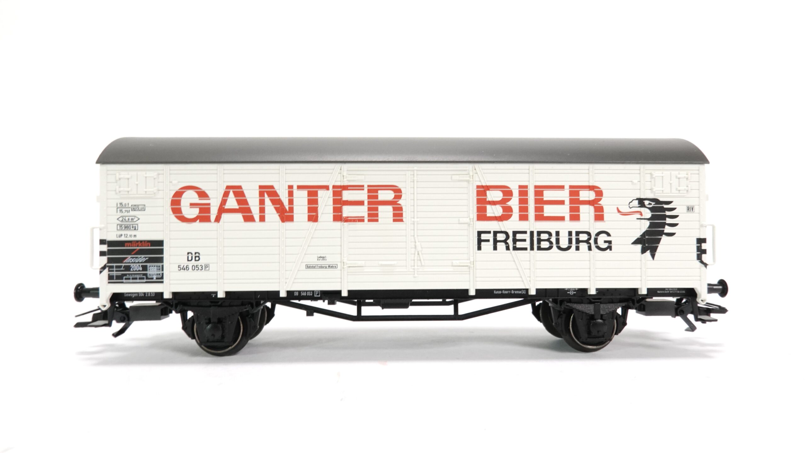 Märklin 46201 H0 Güterwagen Ganter Bier Insider 2004 | 0147 1 Märklin 46201 H0 Güterwagen Ganter Bier Insider 2004 | 0147