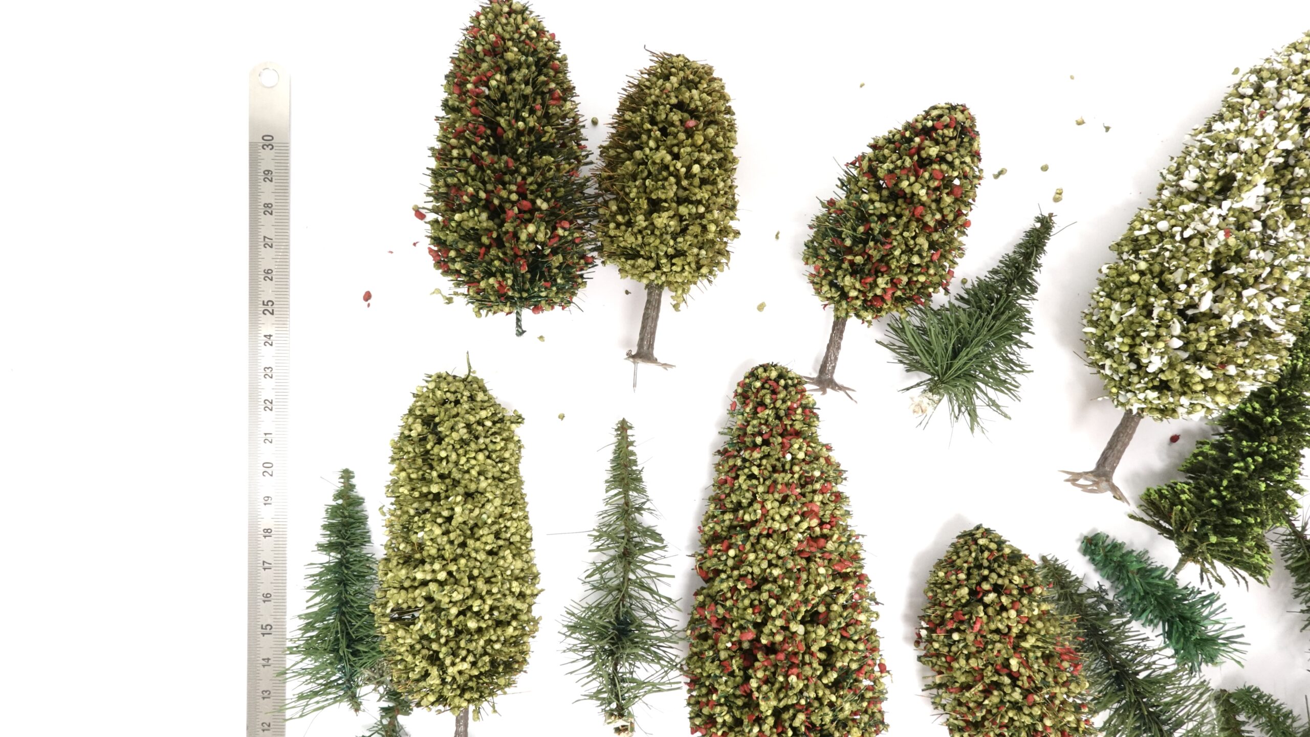 Baumset H0 40x Laub und Tannenbäume | 1991 3 Baumset H0 40x Laub und Tannenbäume | 1991 – Bild 3