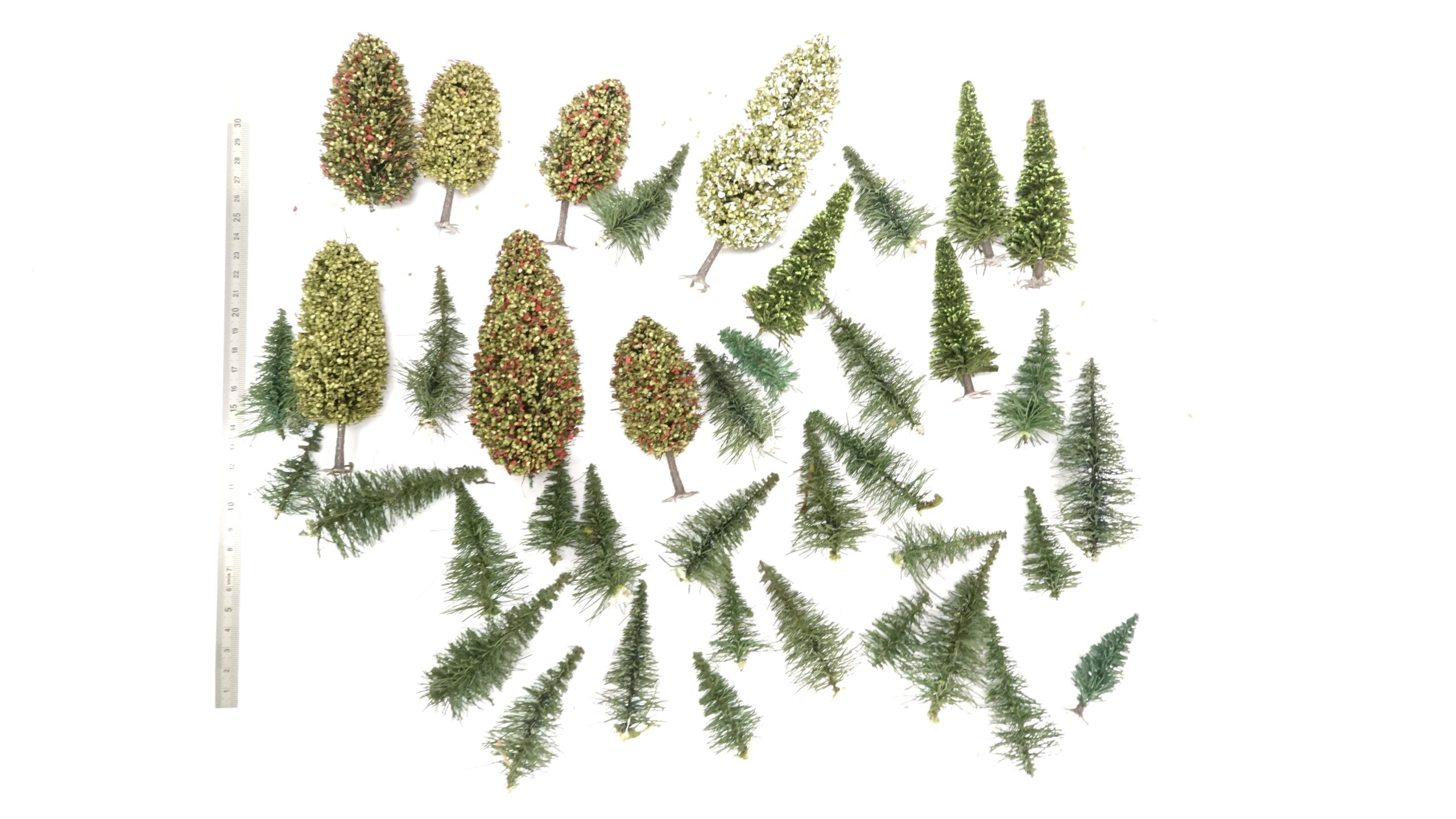 Baumset H0 40x Laub und Tannenbäume | 1991 7 Baumset H0 40x Laub und Tannenbäume | 1991 – Bild 7