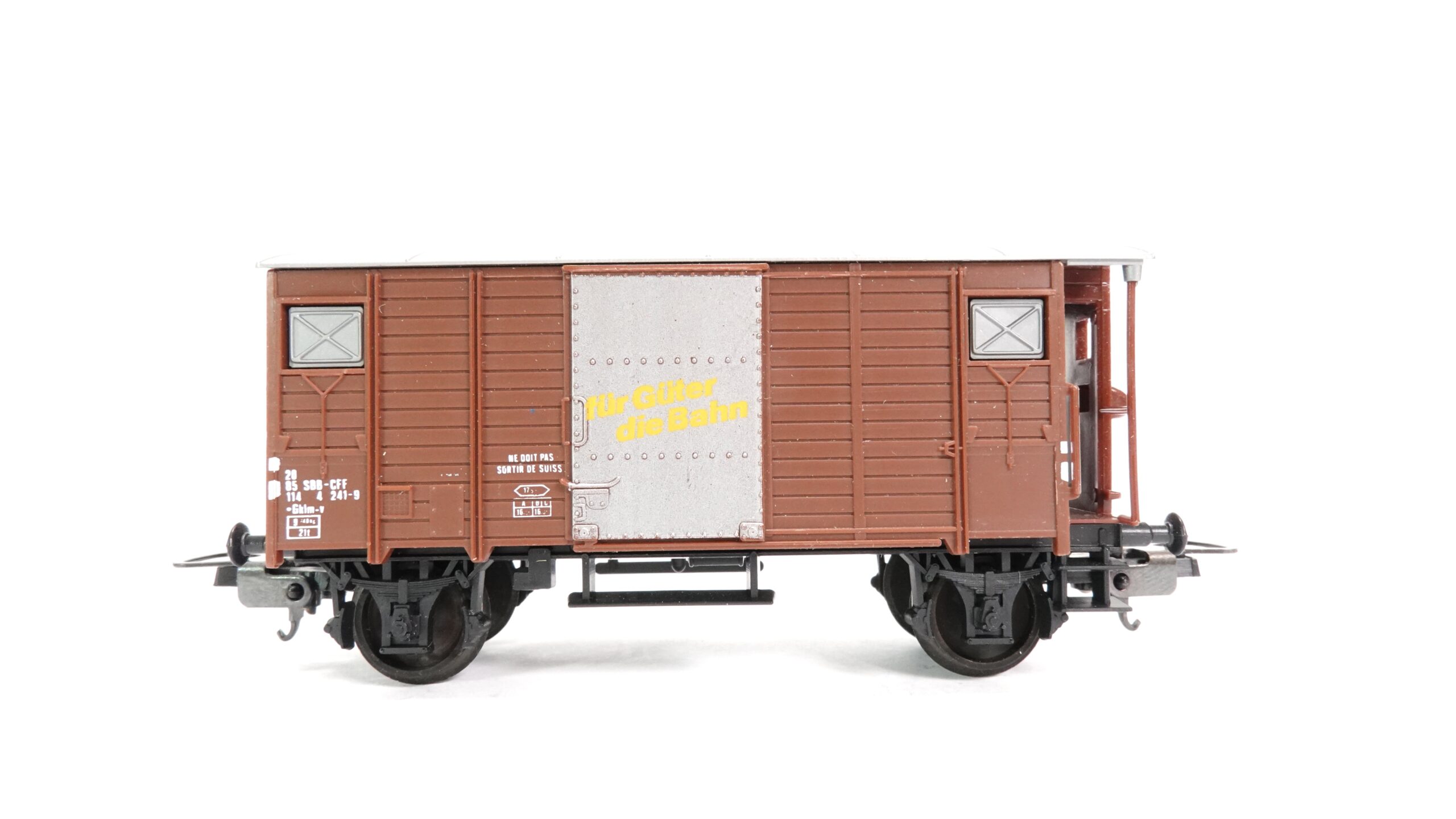 Lima 303546 H0 SBB Güterwagen K2 braun | + 1 Lima 303546 H0 SBB Güterwagen K2 braun | 1997